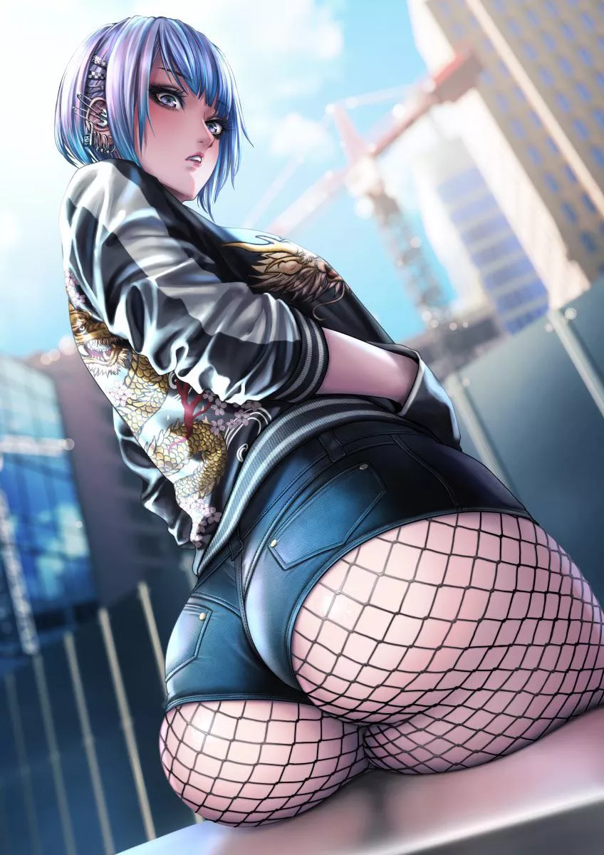 Fishnets posted by Natsu_1000