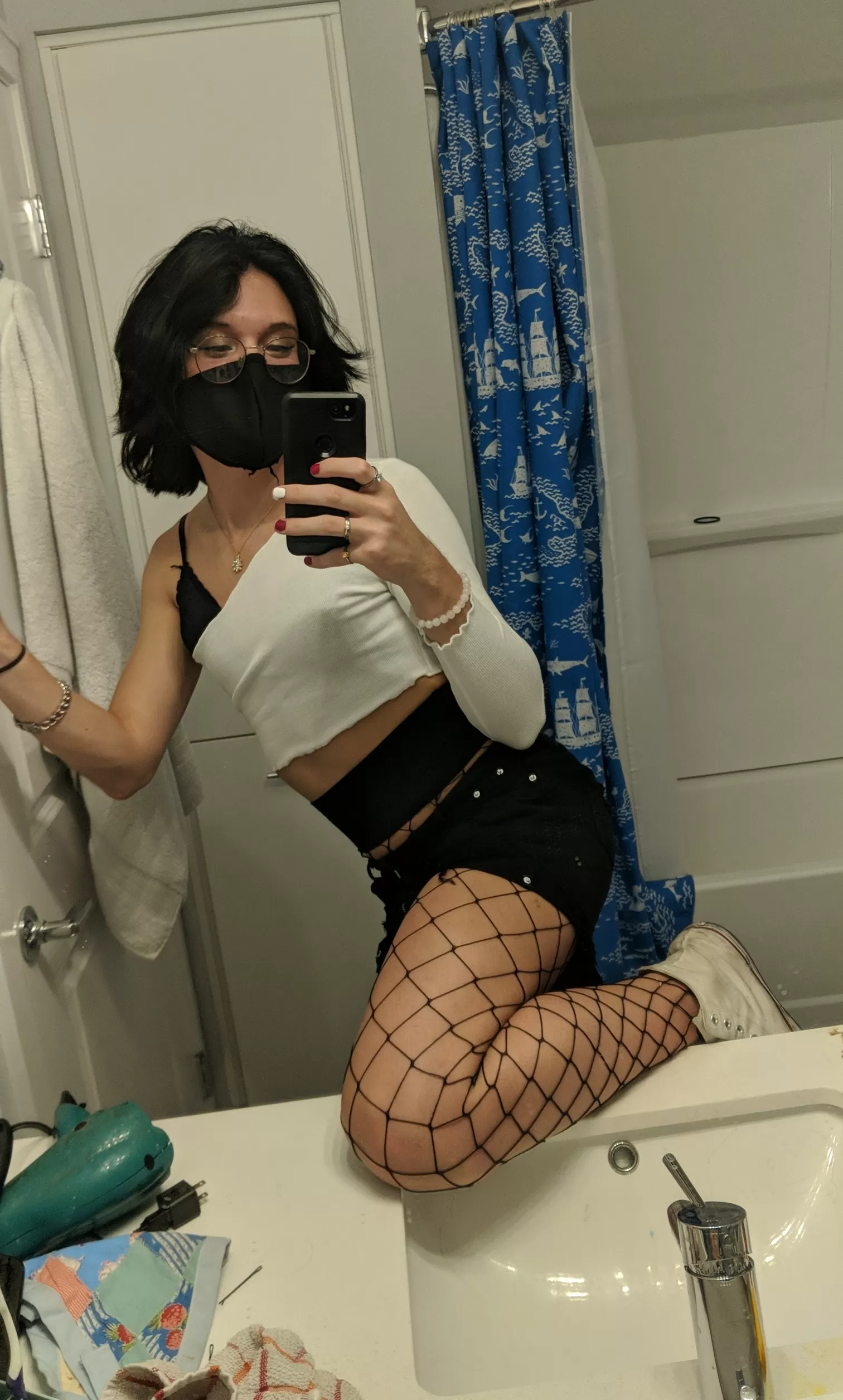 Fishnets make every outfit exciting posted by JazzzBerrry