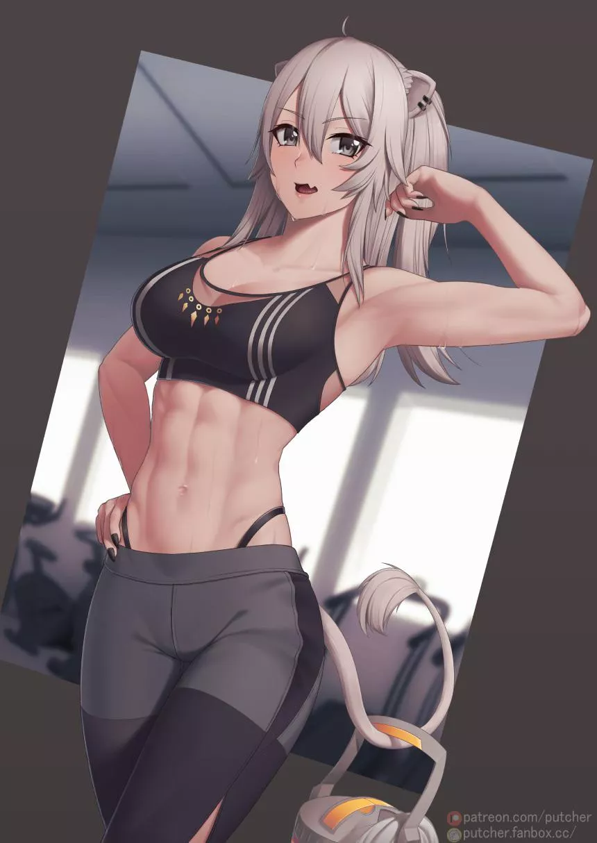 Fitness Botan (Putcher) [Hololive] posted by FIuffMeDaddy_