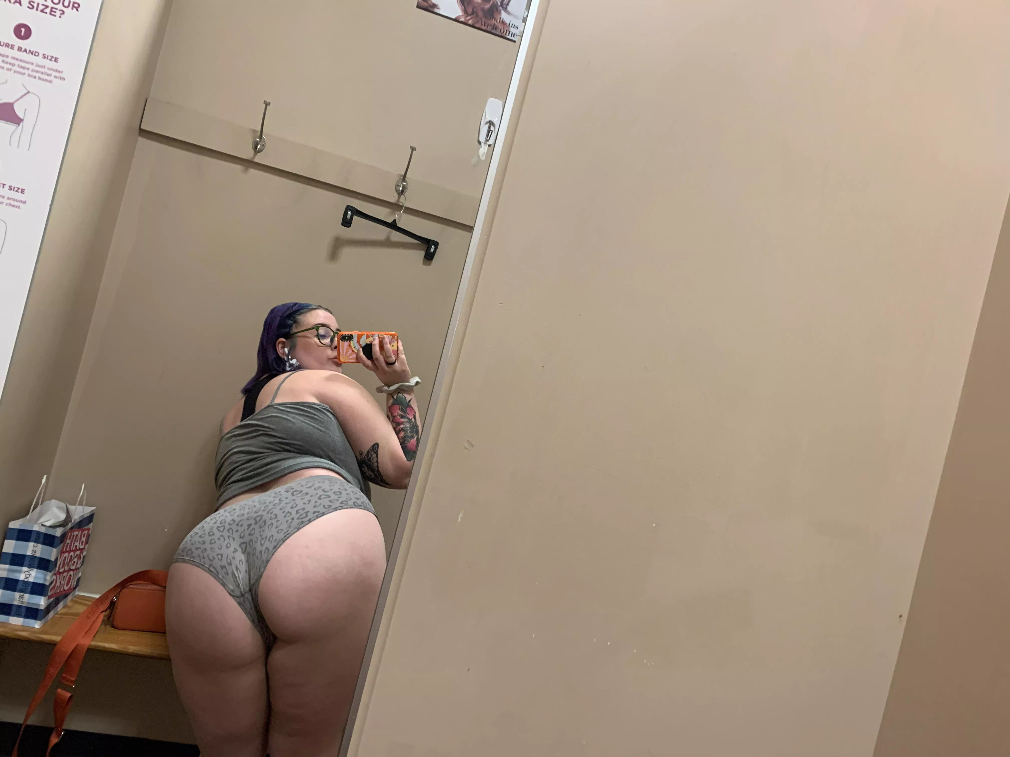 Fitting room fun anyone? ðŸ˜ posted by imaneggboi