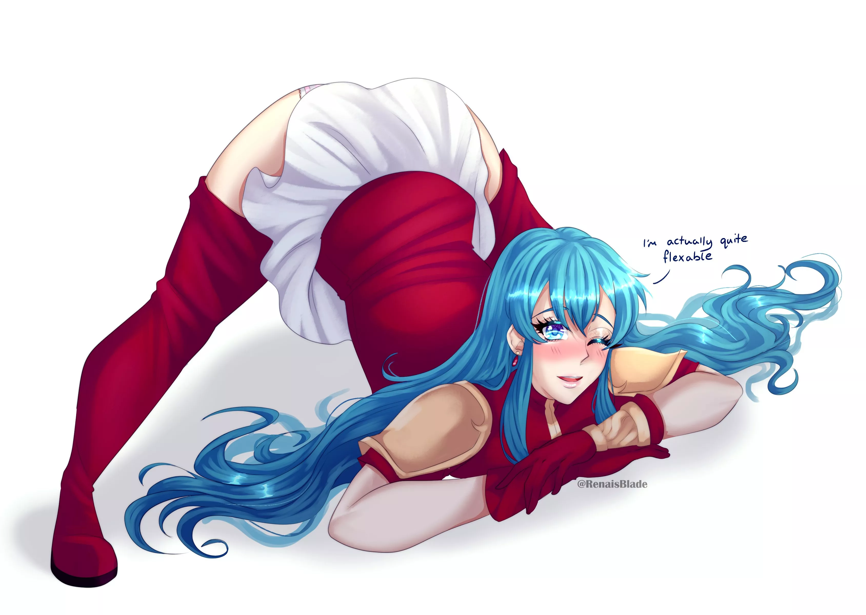 Flexible Eirika (RenaisBlade) posted by Nintyr34