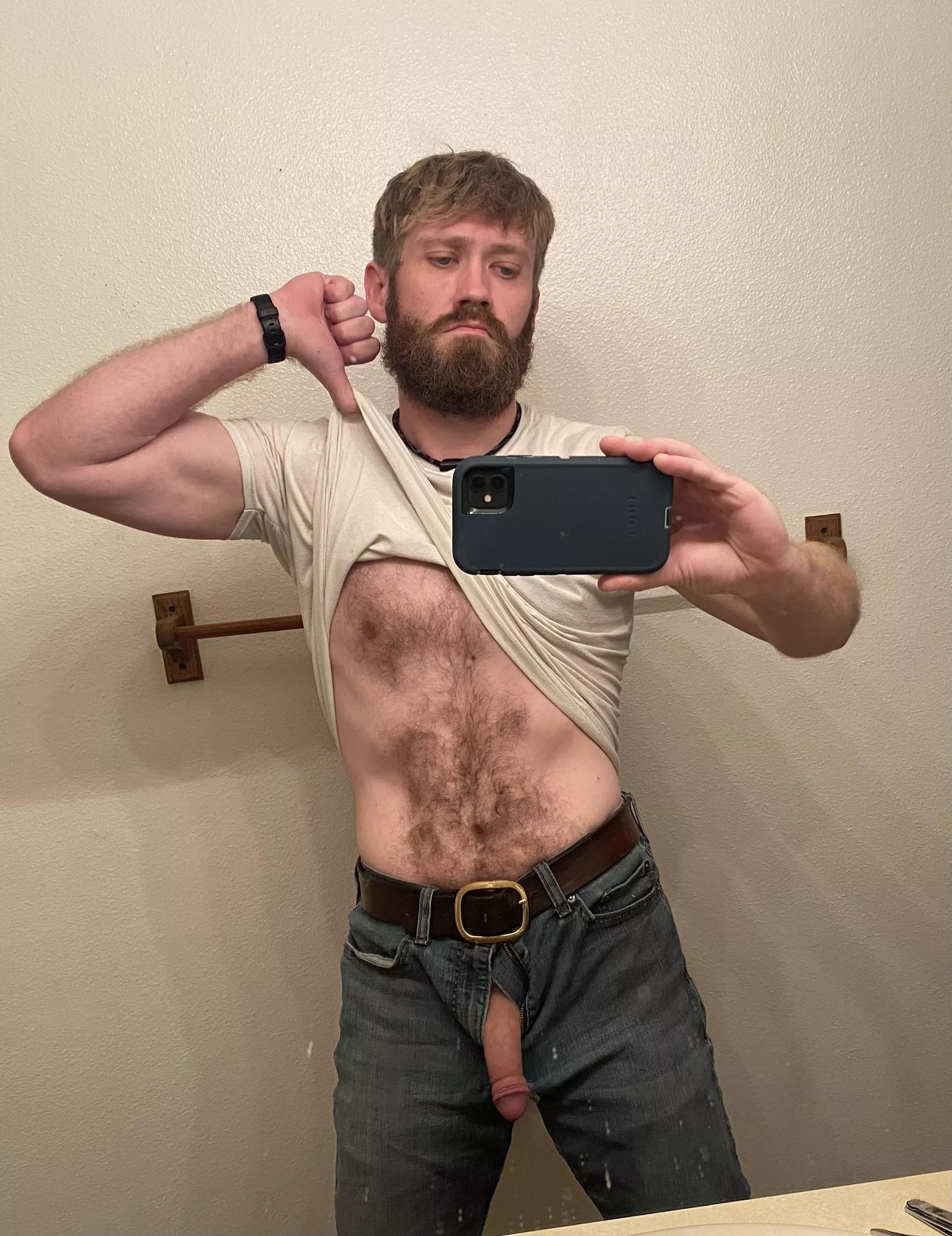 For those who like body hair and big penises posted by Biggerburner