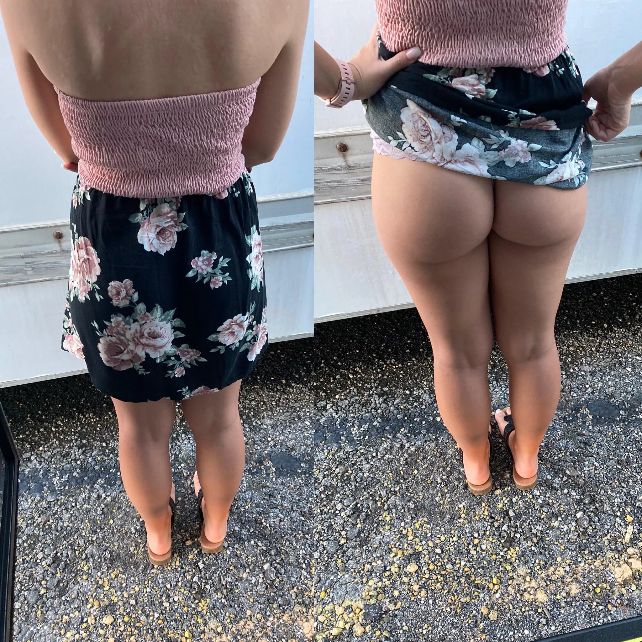 [f]or those wondering whatâ€™s under my sundress posted by Emmashared