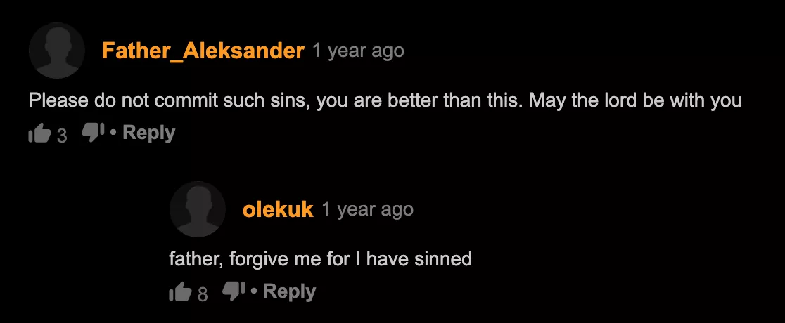 Forgive me father posted by fl00r_gang_yeah