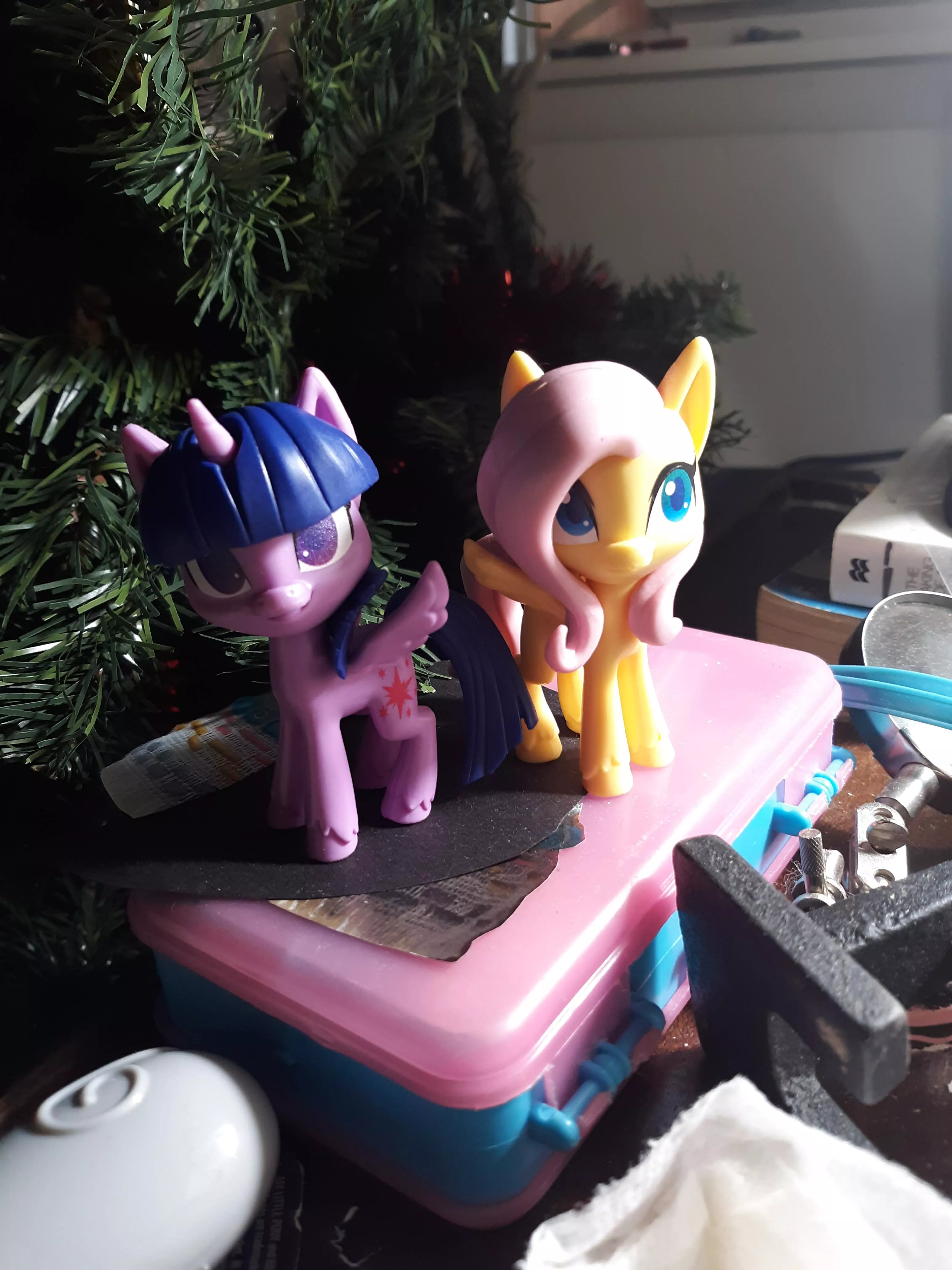 Found some really cute ponies for Christmas! Whose your favorite pony? posted by yikes0000