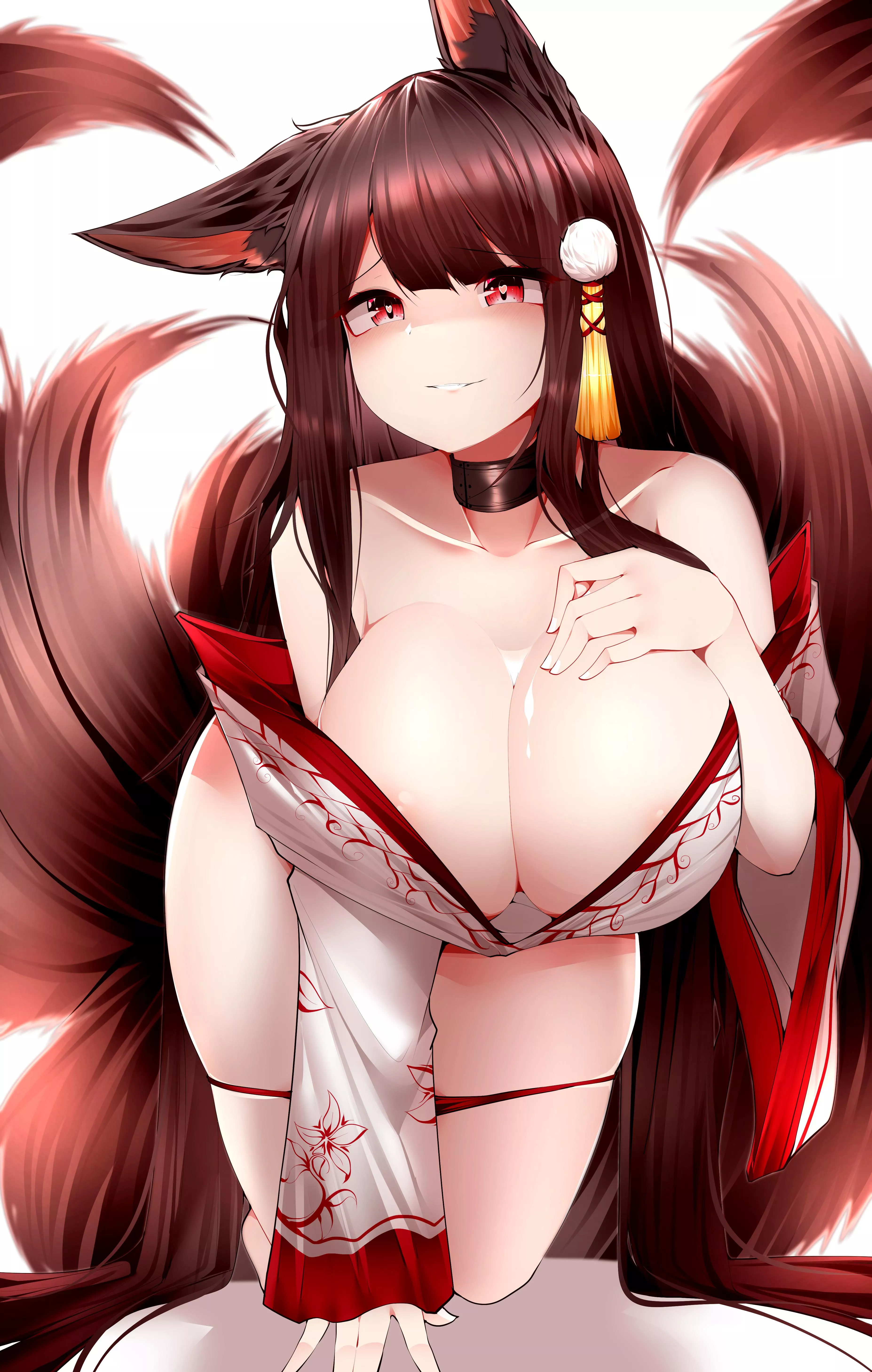 Fox Waifu With Big Tits. posted by LewdLoveLust