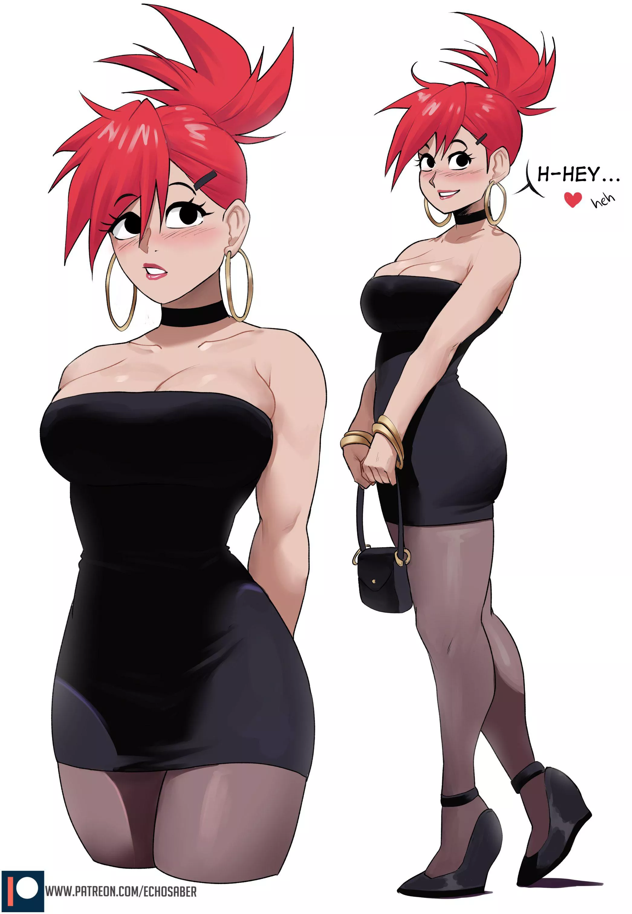 Frankie ready for a date (Echosaber) [Fosters Home For Imaginary Friends] posted by Kimchimaro