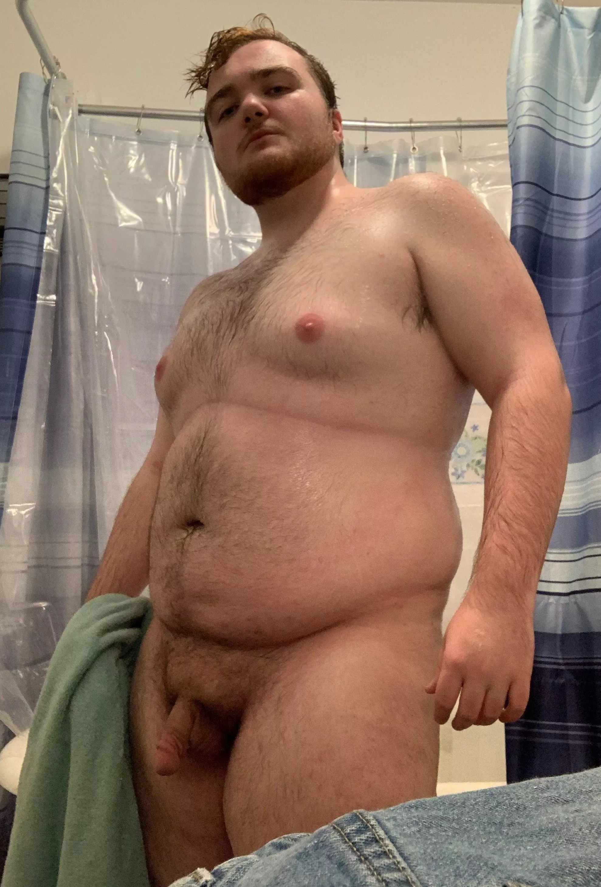 fresh out of the shower ðŸ¥´ posted by BigBoysDoItBetter