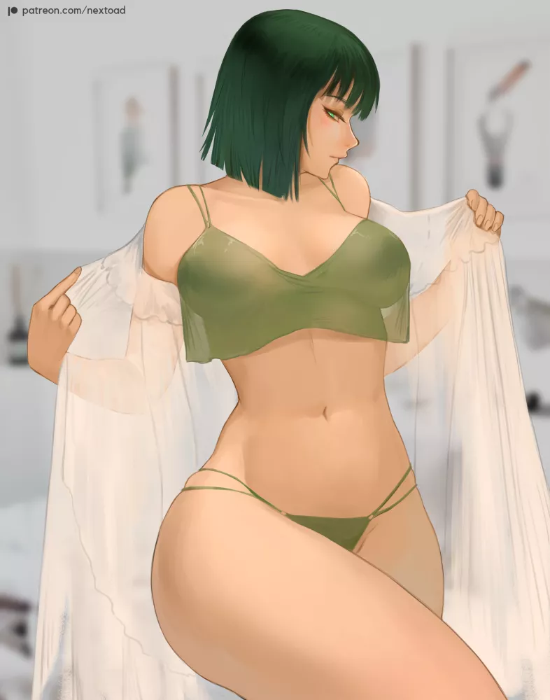 Fubuki in transparent lingerie [One Punch Man] posted by UnseeableQuestions