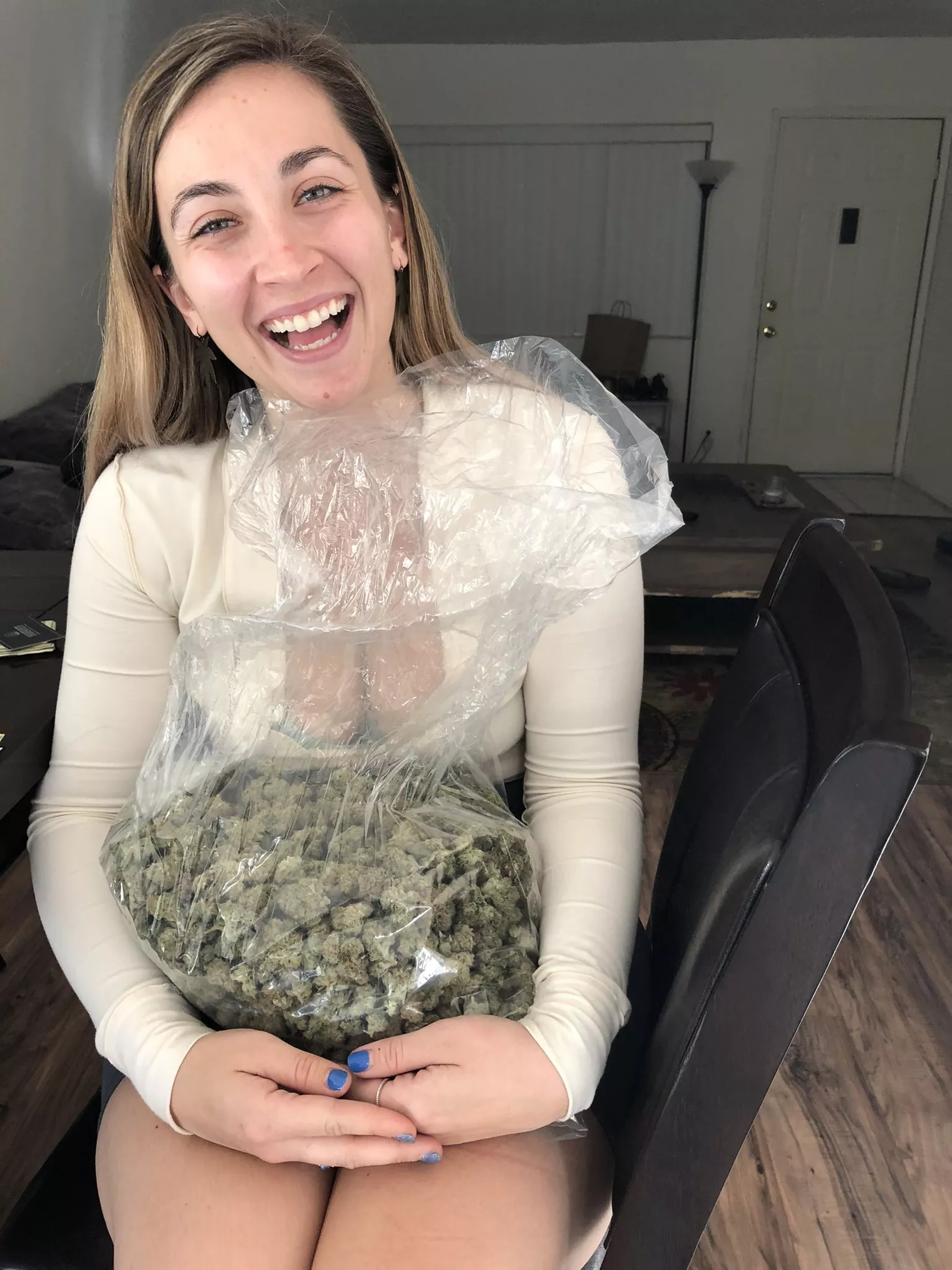 Fuck her or take the weed? posted by herbteen