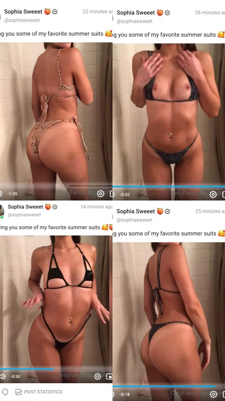 fun bikini try on haulâ€¦ i think you might like it! posted by sophiasweeet