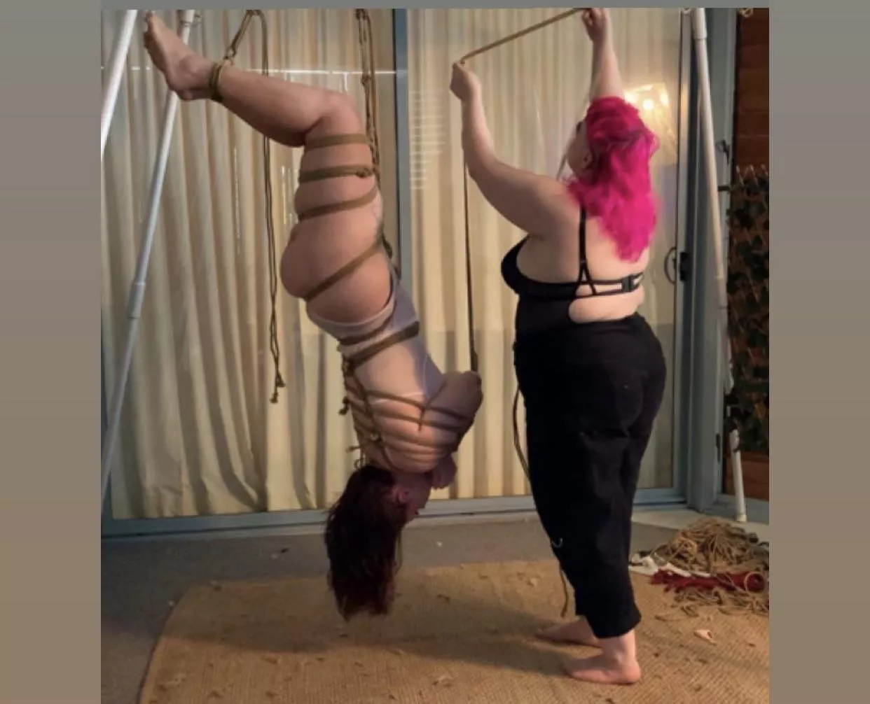 Fun times are always had in pigâ€™s ropes ðŸ¥° Rigger- pig_lit_ (ig) posted by daisycrazemfc