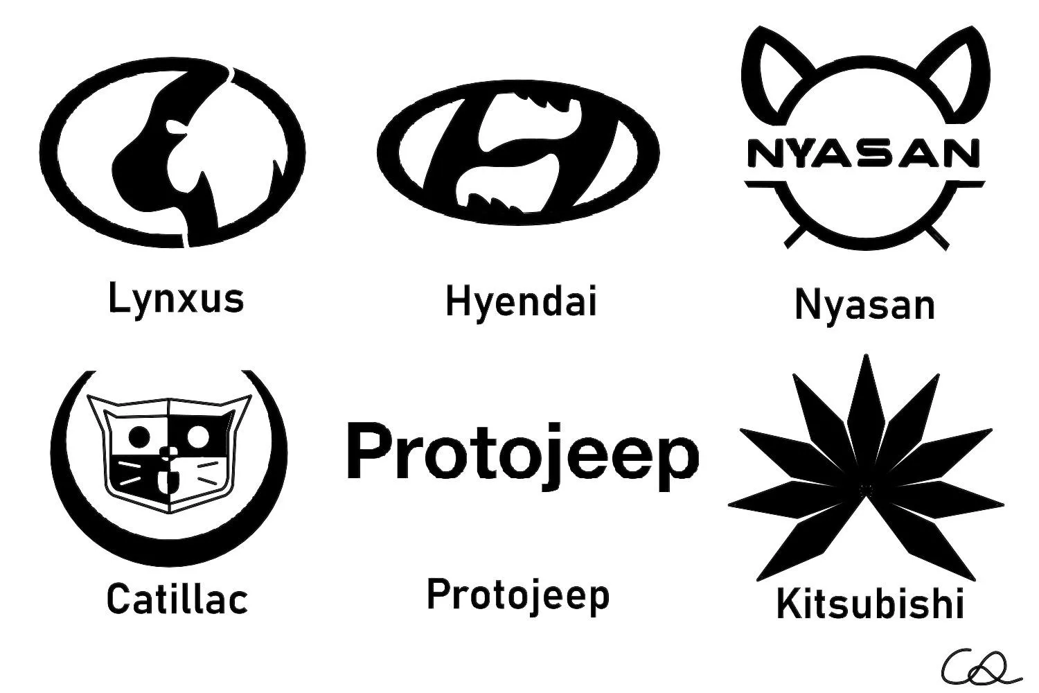 Furcar brands pt3 (Lexus, Hyundai, Nissan, Cadillac, Jeep, and Mitsubishi) posted by Chase_Has_Autism