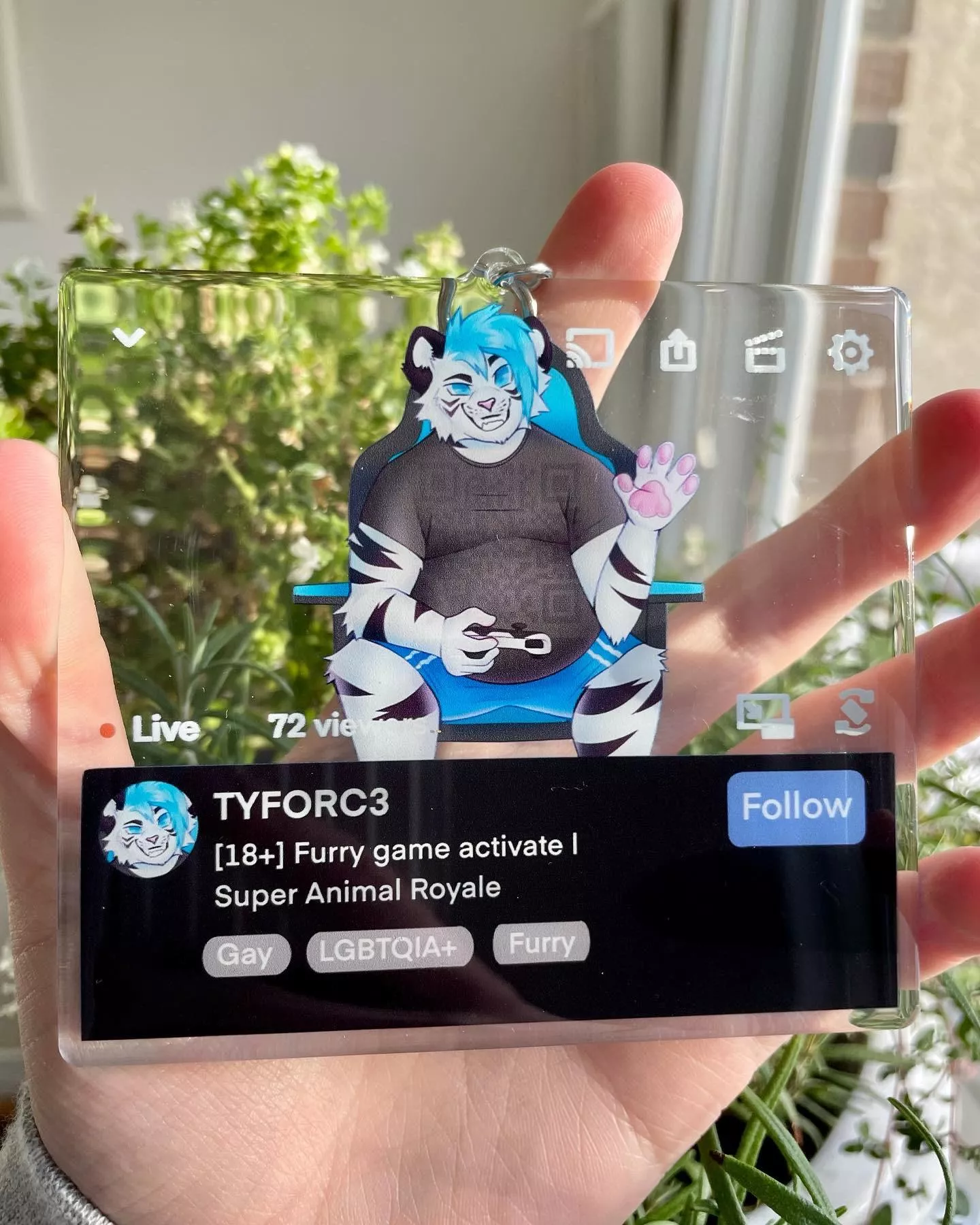 Furry + Twitch! (made by me) posted by rexyjackal