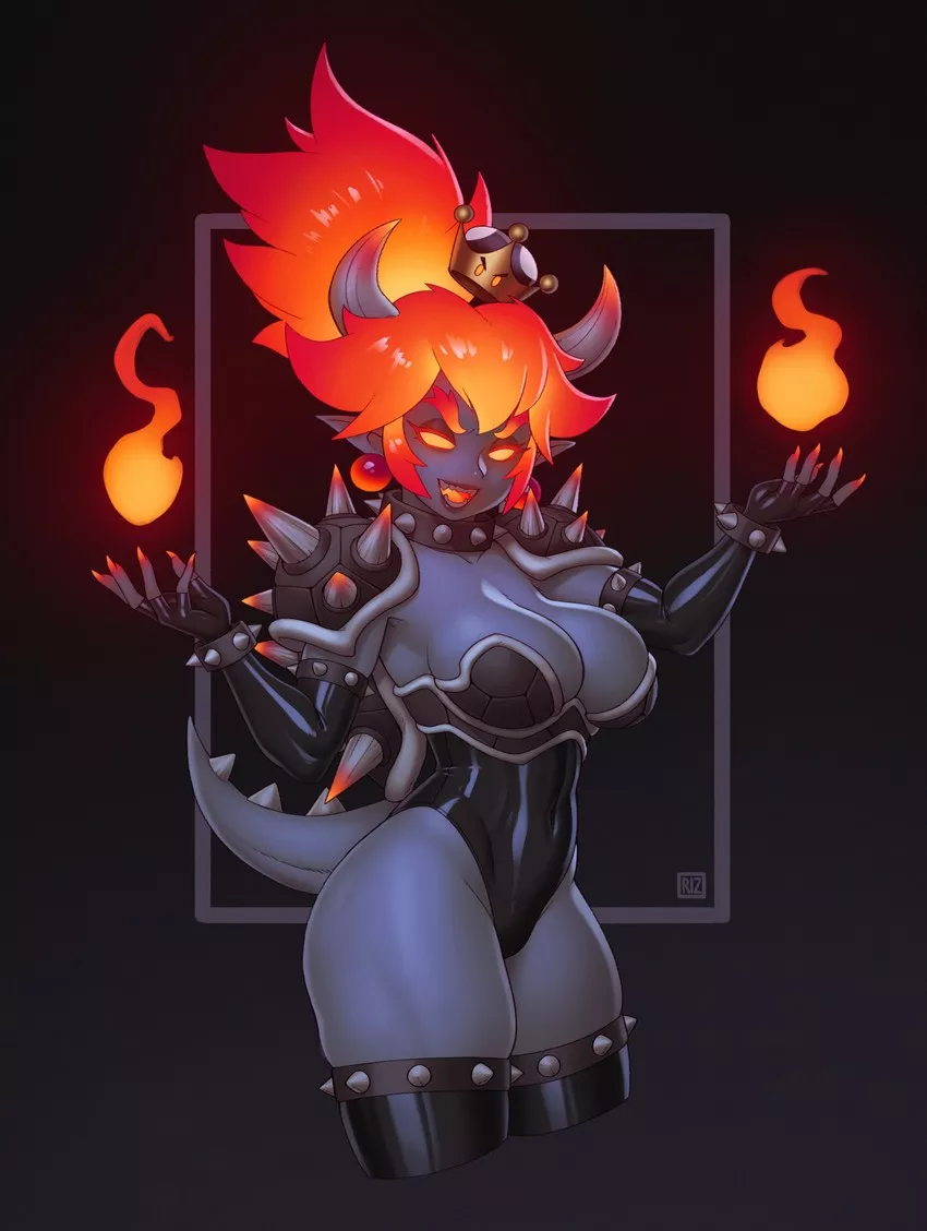 Fury Bowsette is FIRE! posted by NautyNautilus