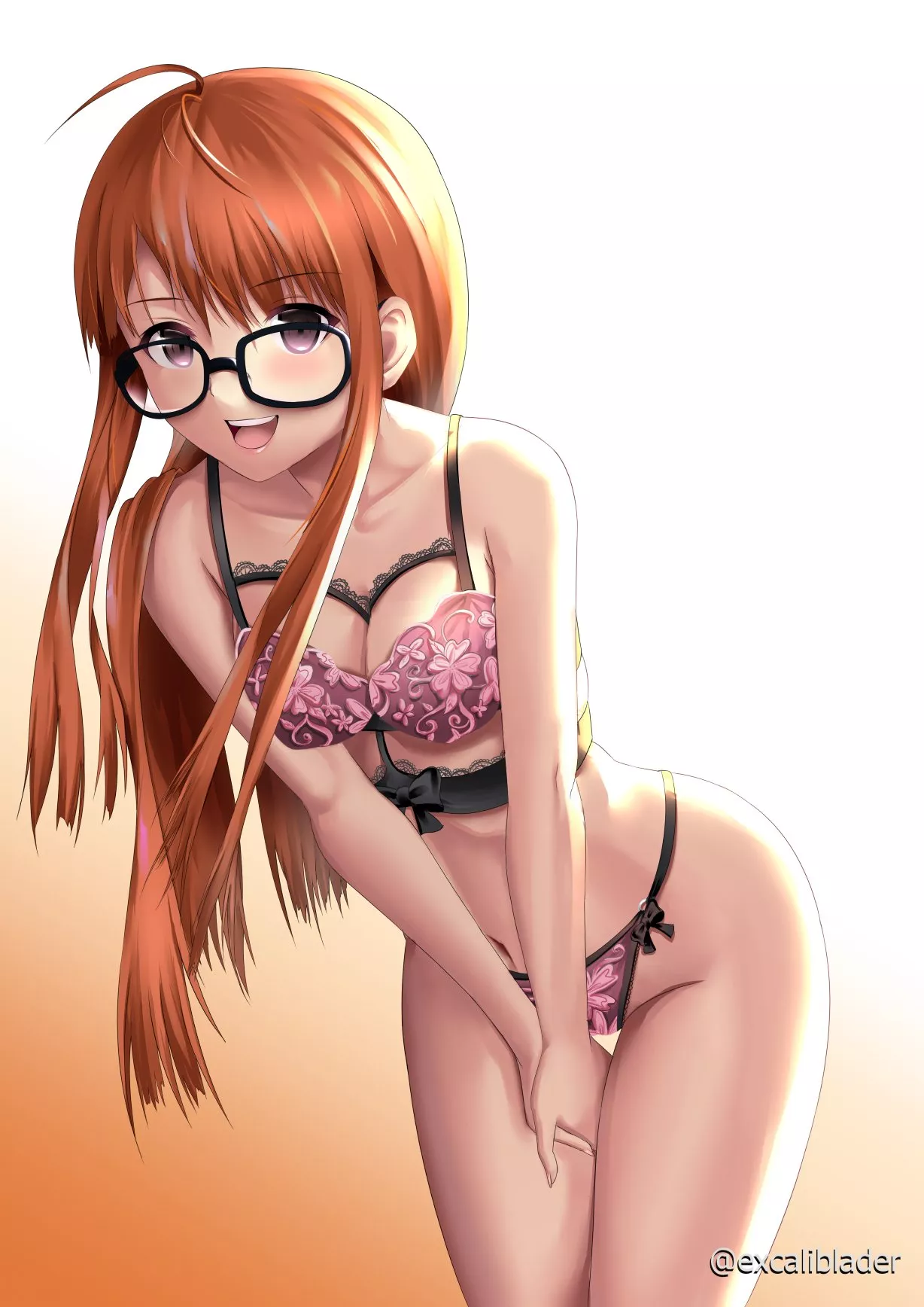 Futaba in lingerie by (@exliblader) posted by Higgsdeathstranding