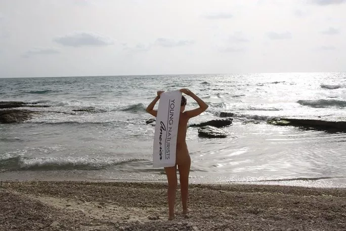 Ga’ash nude beach in Tel Aviv, Israel, gay-friendly (pictured: Felicity Jones for YNA) posted by bobettebobqc