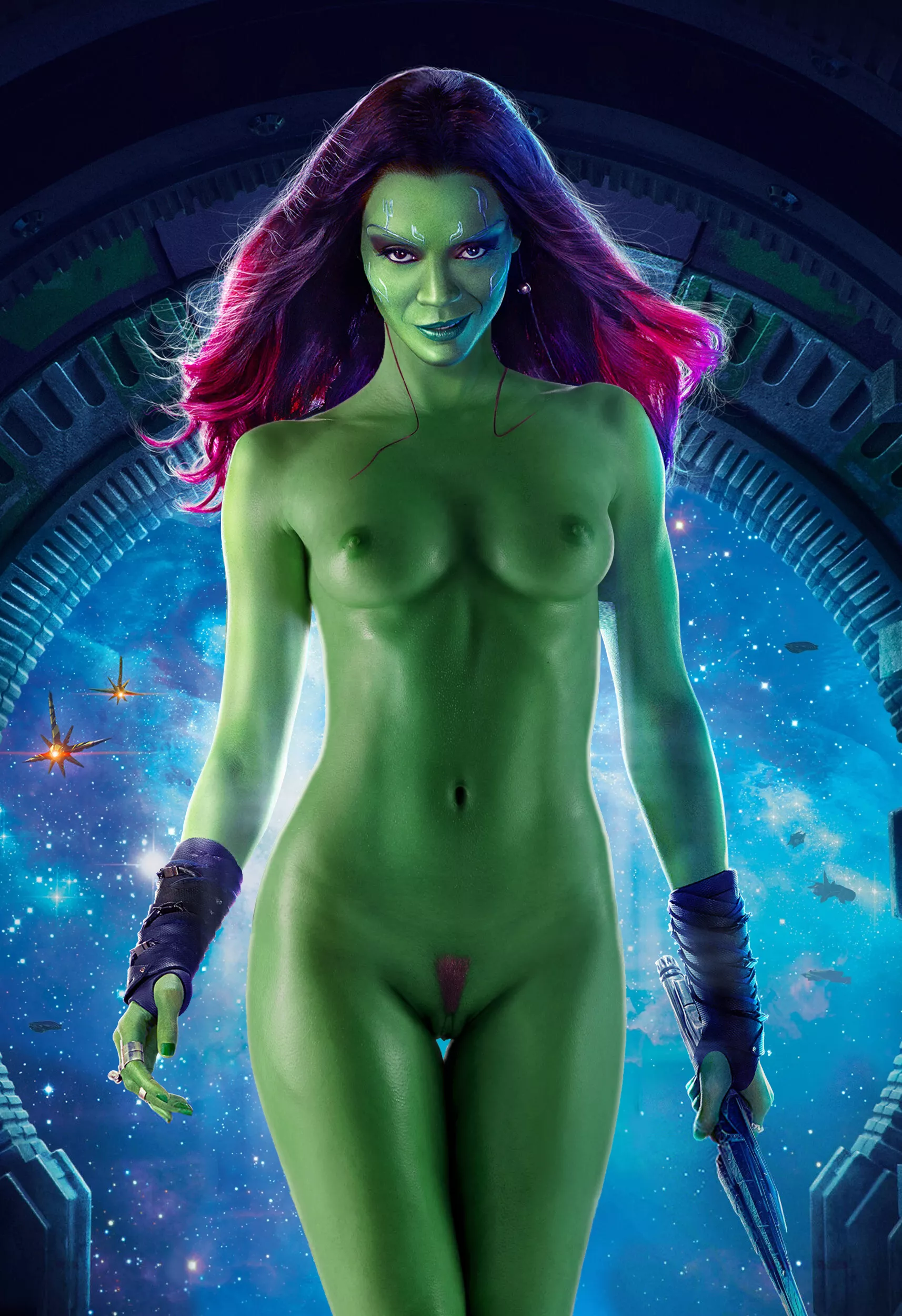 Gamora textless poster posted by wileecoyote1969