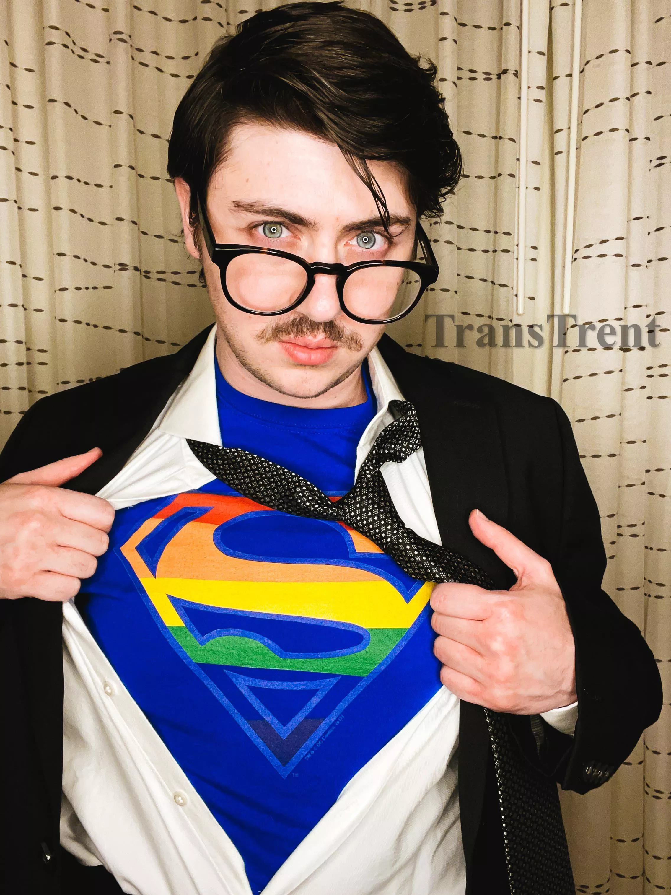 Gay Superman at your service posted by TransTrent