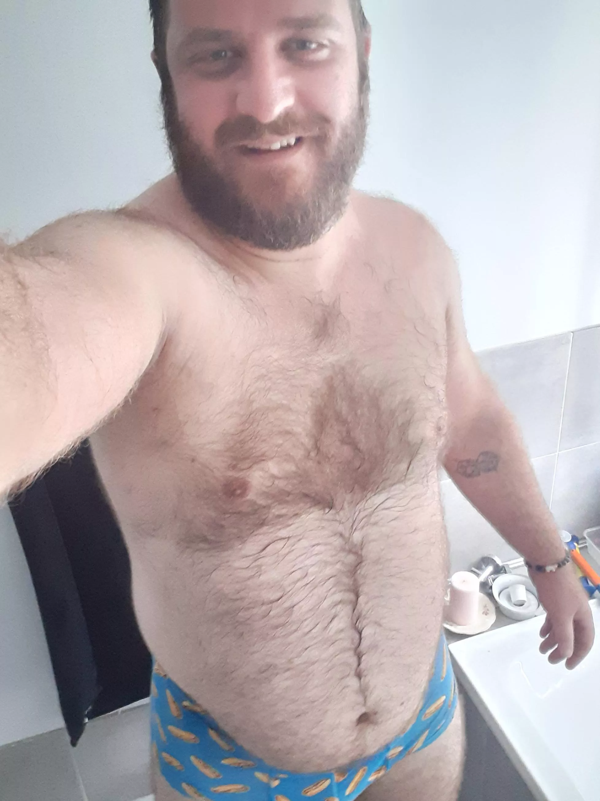 G'day lads! Hot, sweaty, dirty. Australian summer is bs with how frequently I have to mow; my jocks were completely drenched. posted by SquirtTheDiv