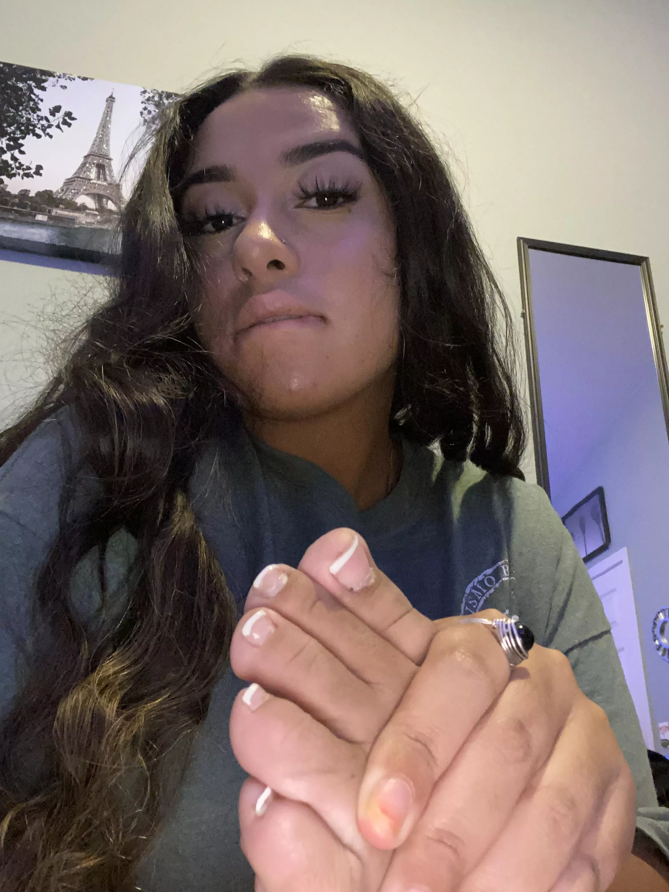 gel pedicured toes anyone? posted by daybabygirl