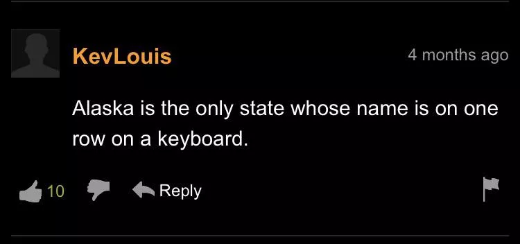 General Knowledge classes on Pornhub comments. posted by sirnelson13