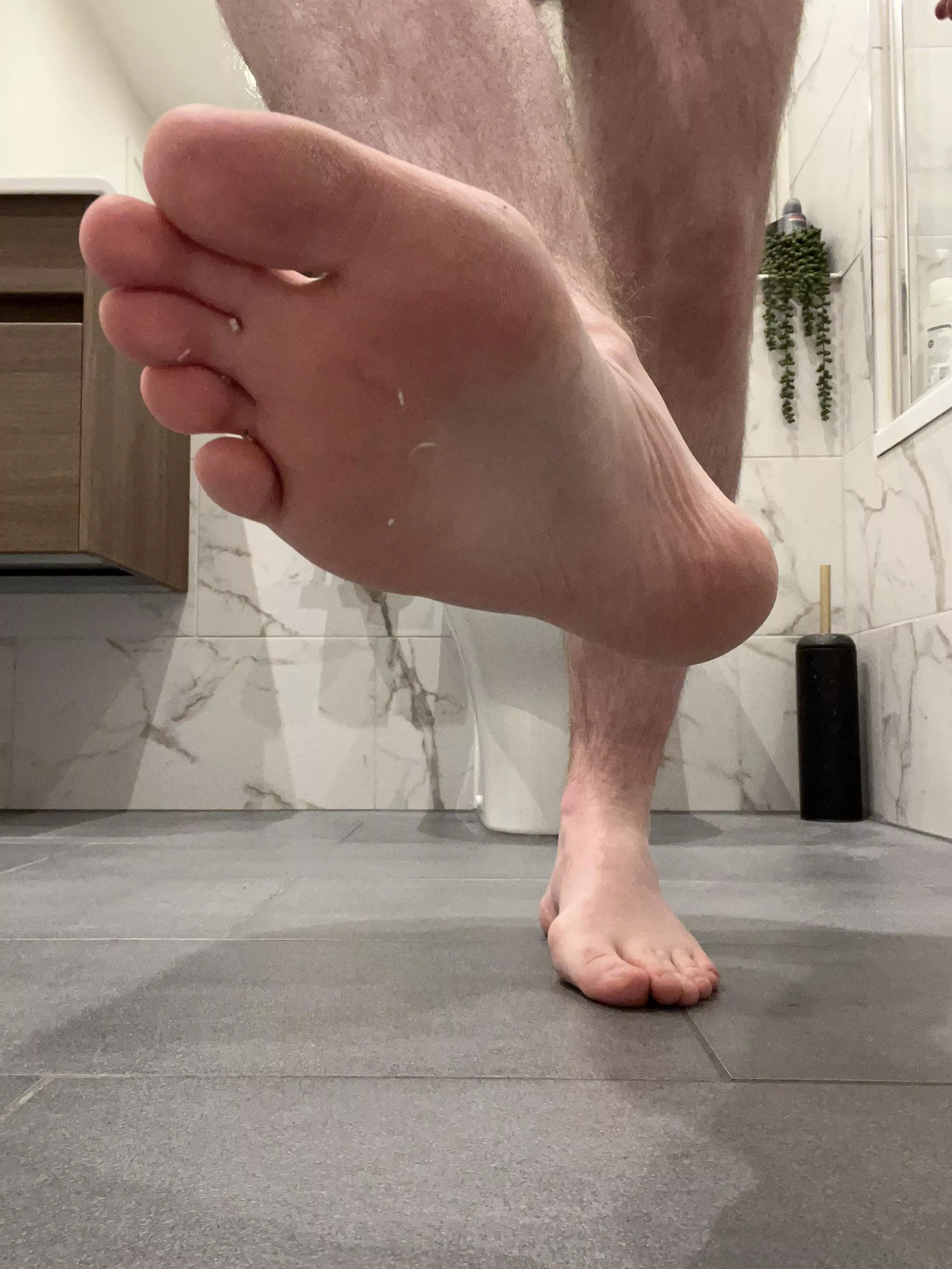 Get under my feet! posted by GayMCRLad