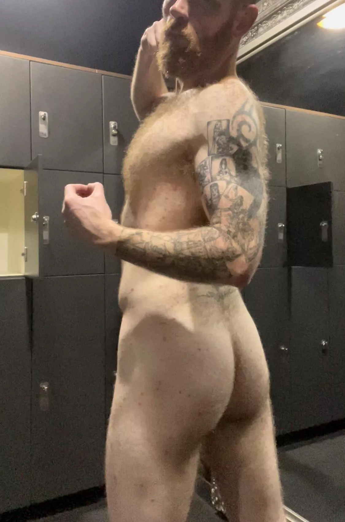 Getting Cheeky in the changing room. 😜 posted by gbrad1983