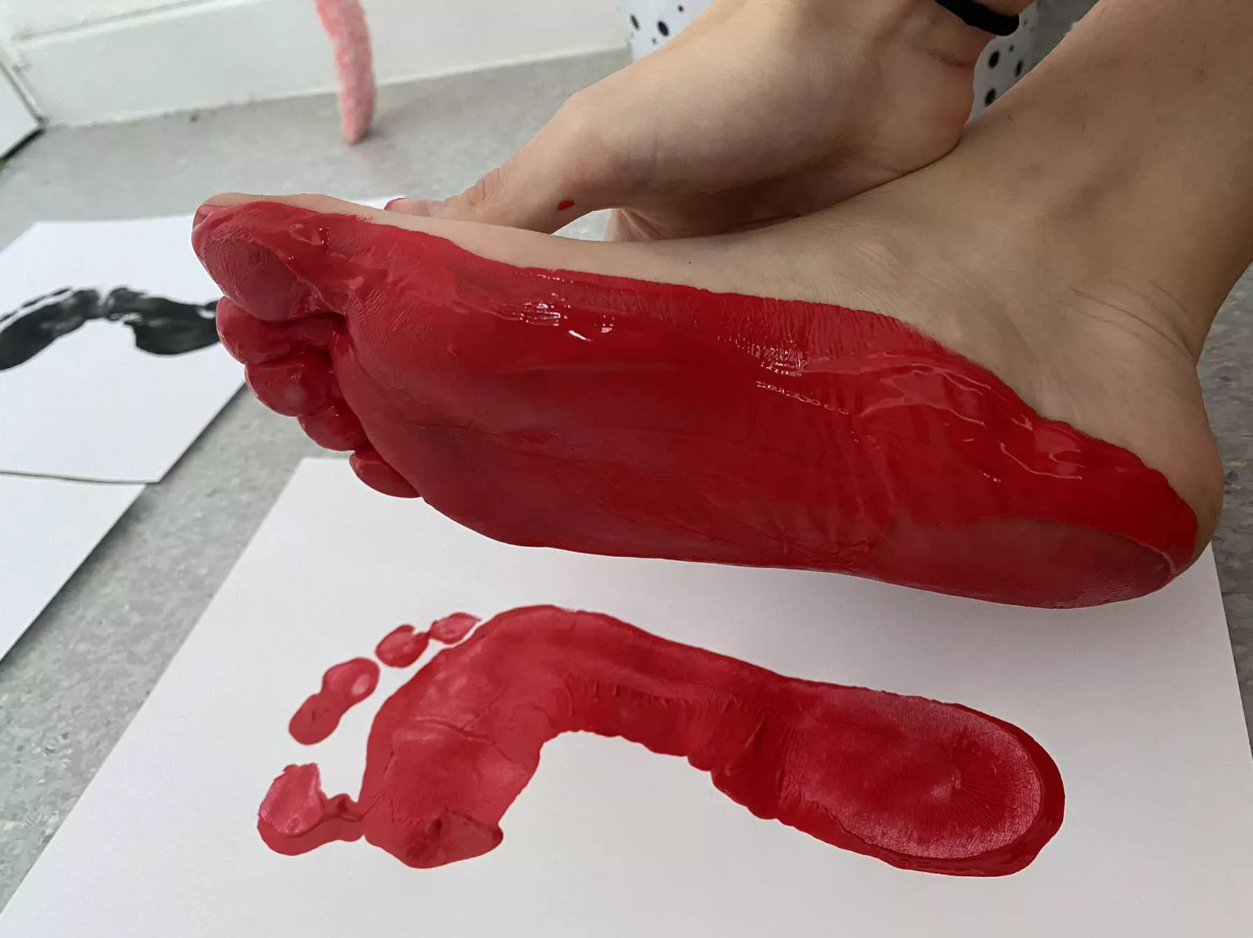 Getting my feet dirty 😉 they're available to get in various colours 🥰🥰 posted by Fearless-Magician-52