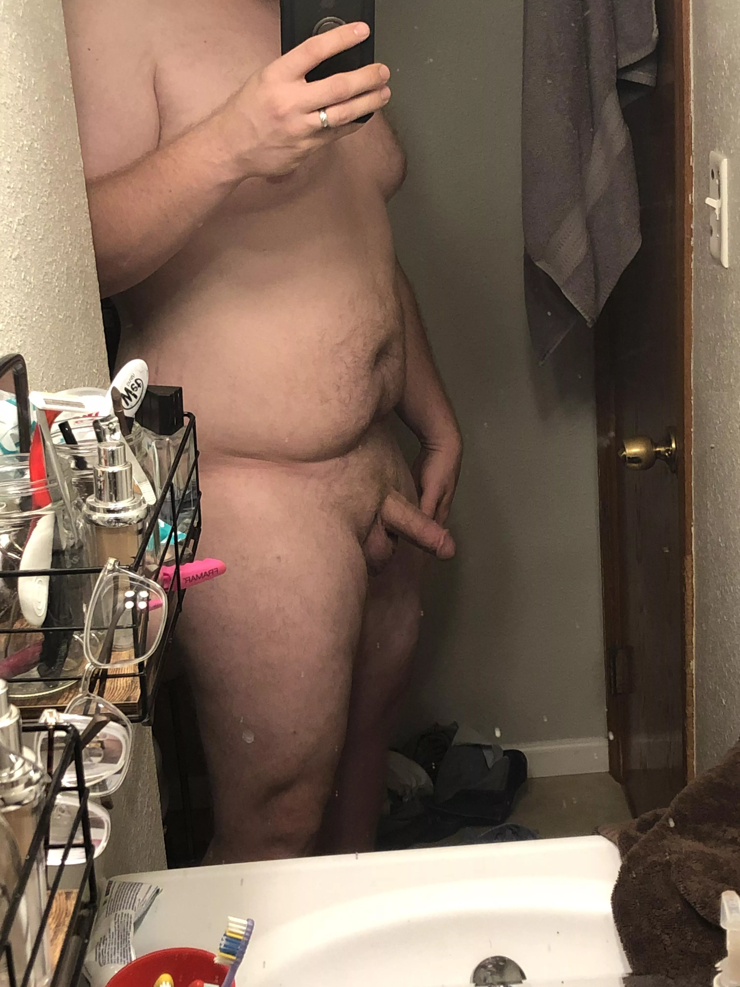 Getting ready to jump in the shower posted by royalchief32