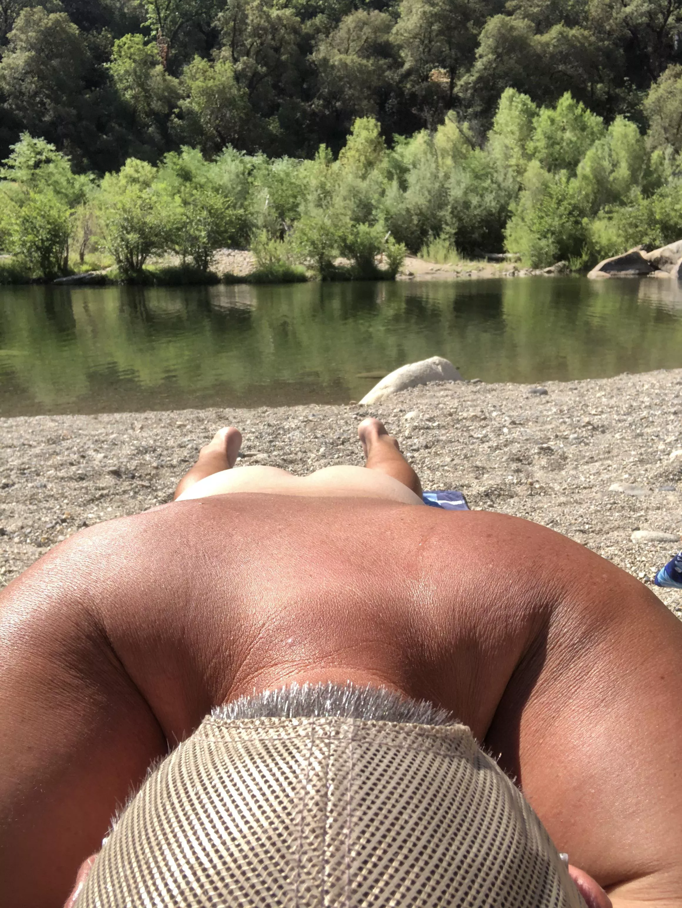 Getting some sun on the buns posted by troutguy09