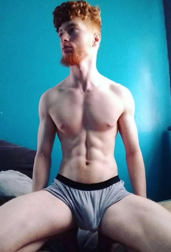 Ginger bulge in boxers ðŸ† posted by uncutginge