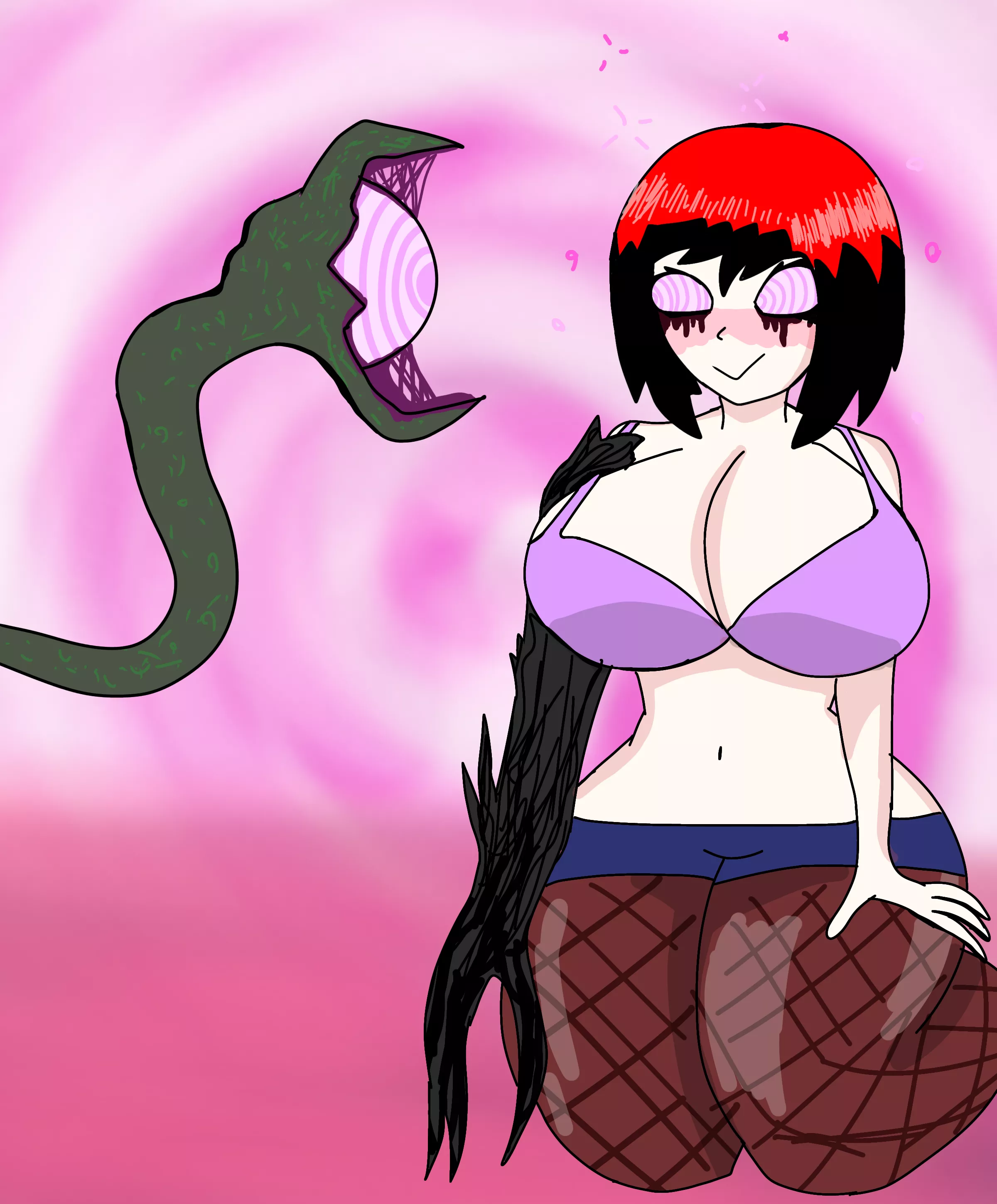 Give in. Give in to the tentacle thing! (Artist is TheFahuzGleaner) posted by STALKERTUBE7