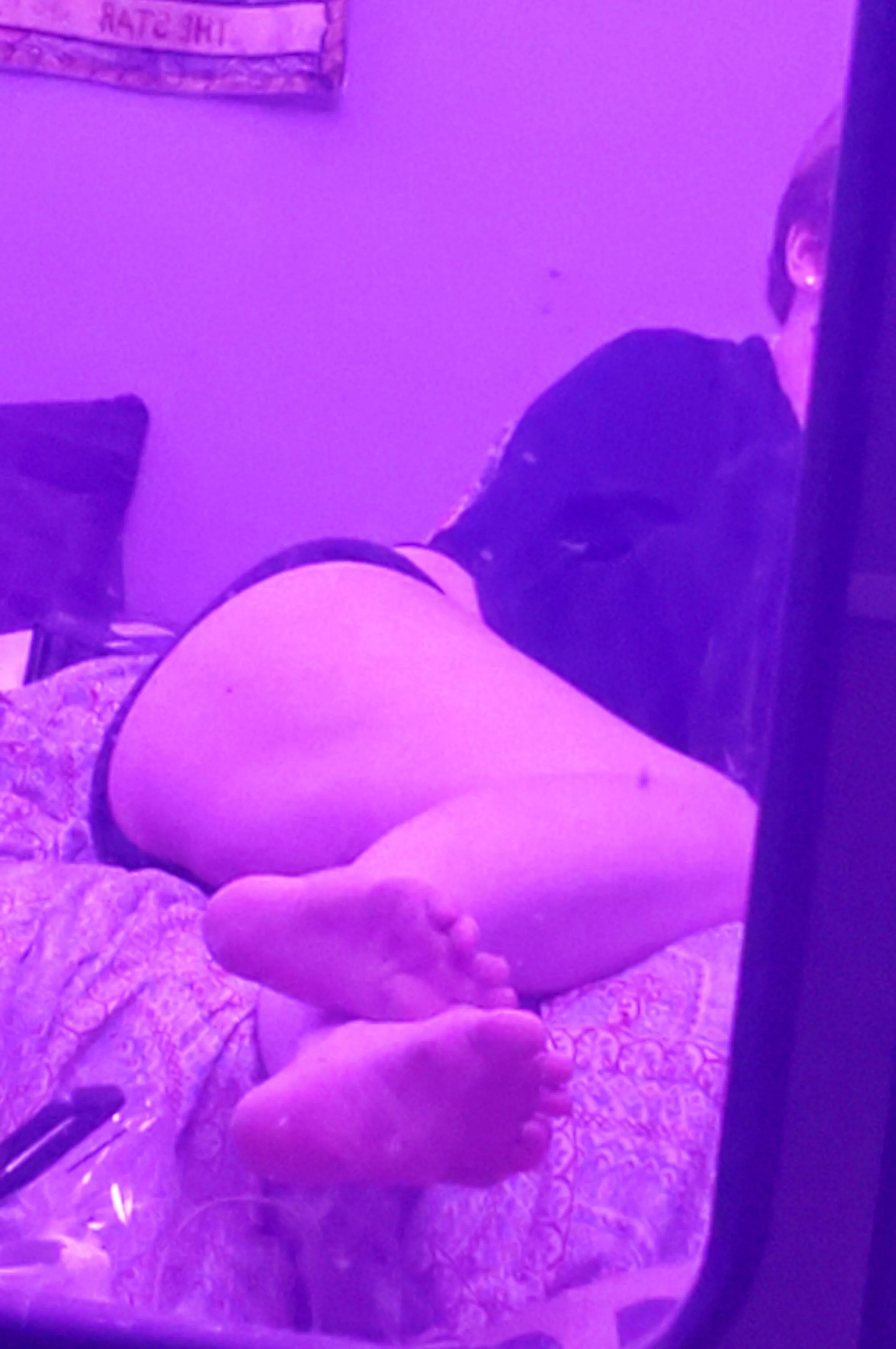 Give my soles a little kiss, and maybe my ass while you're at it? ❤ posted by Squishy_Squidsy