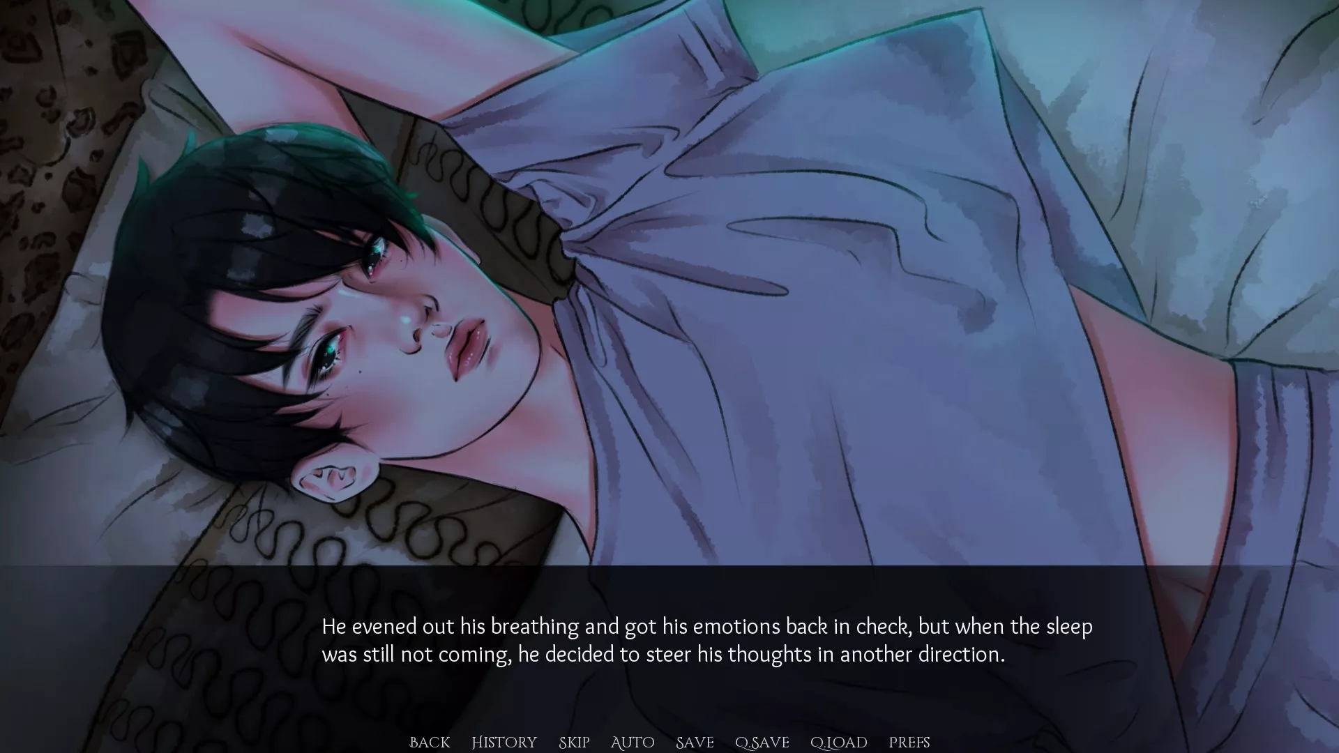 Glass Hearts Yaoi Mystery Visual Novel now in early access! posted by AedianGlair