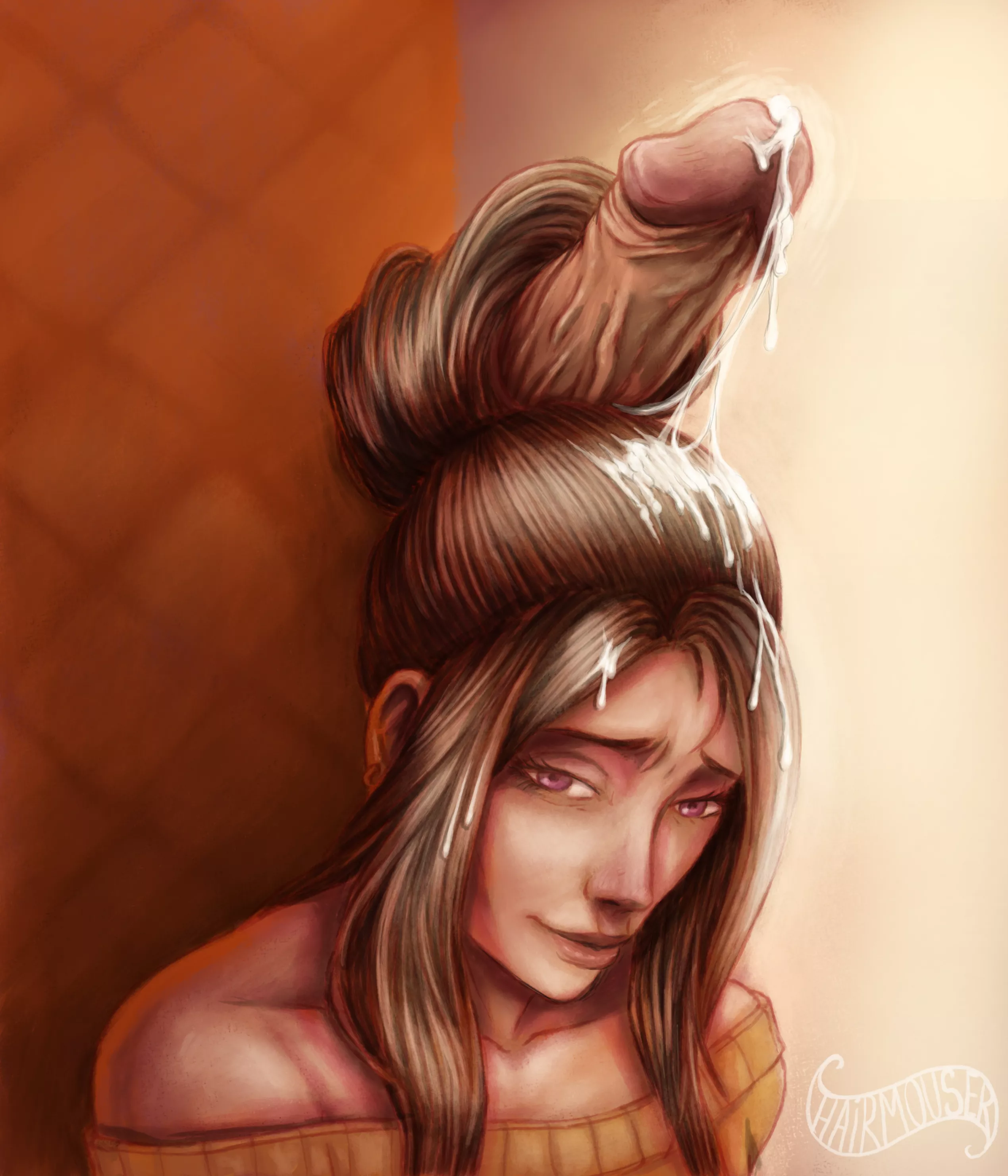 Gloryhole hairjob NSFW posted by HairMouser