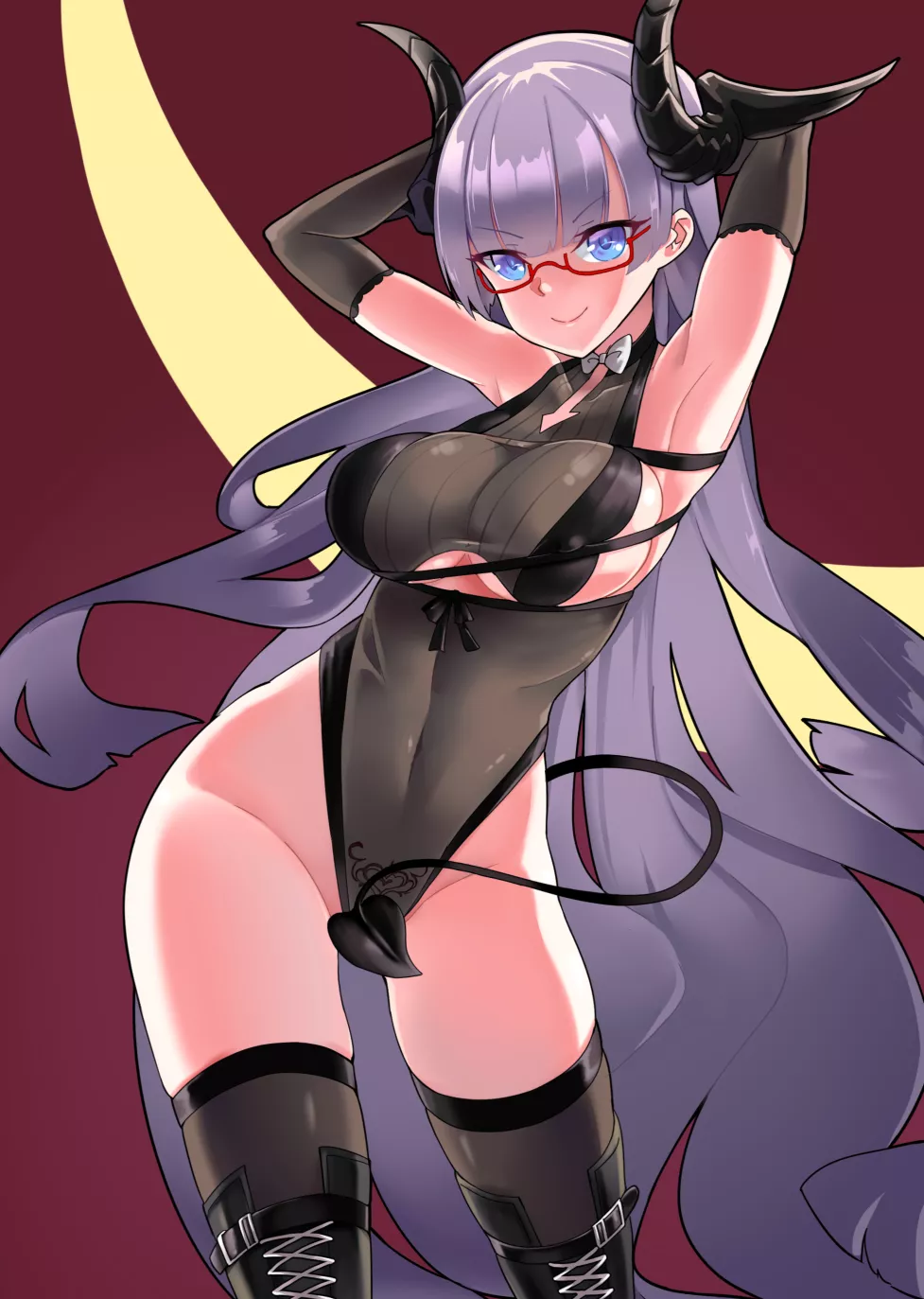 Gneisenau Nightmarish Succubus (HM) [Azur Lane] posted by sequence_string