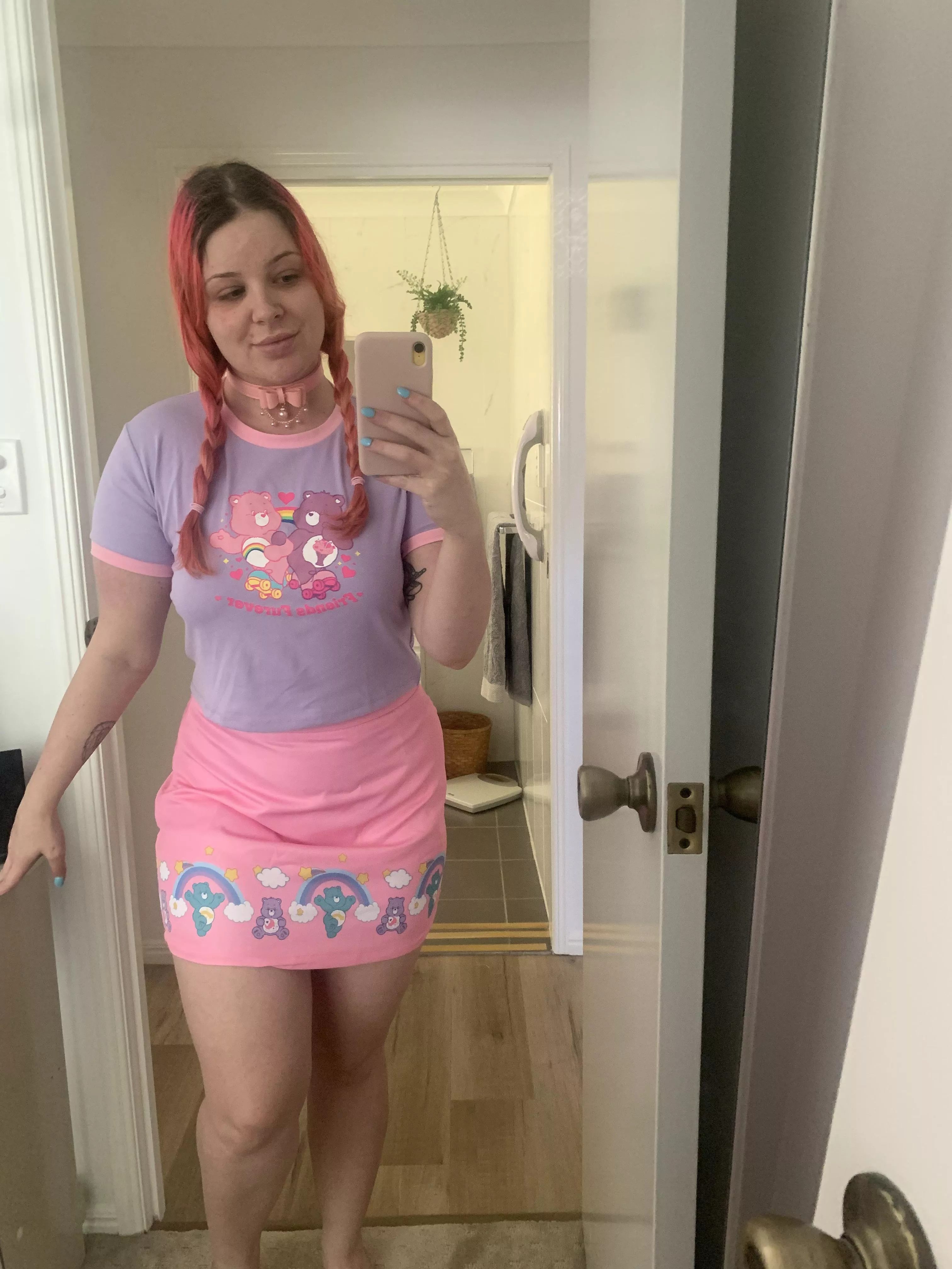 going out for waffles in my all care bear outfit hehe ðŸŒ¸ posted by isobellie7