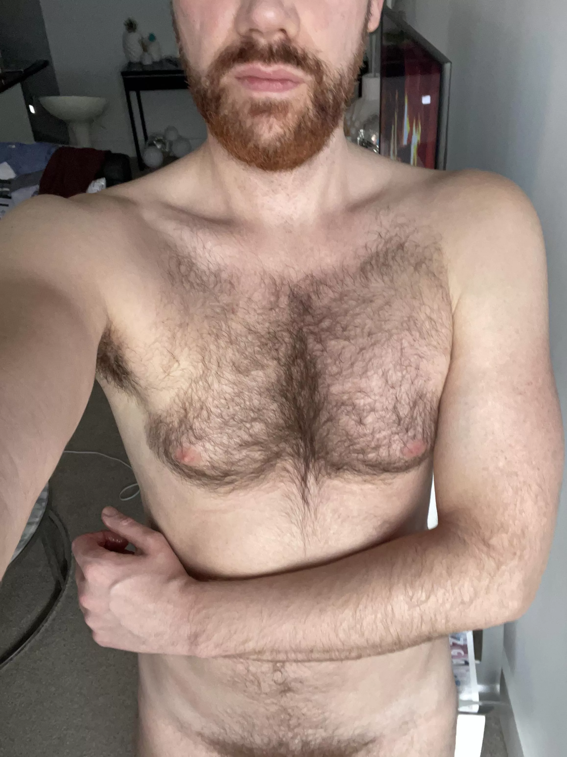 Going to the beach! Should I trim my chest? posted by Balletboi97