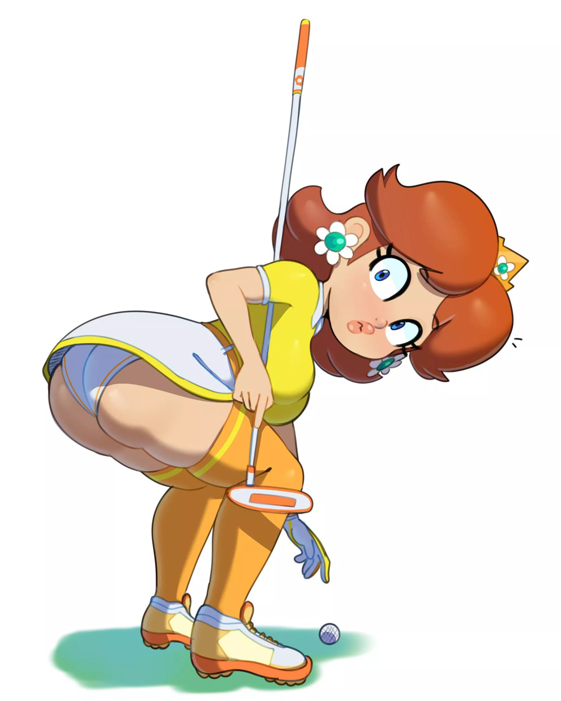 Golf Daisy (ScrubForWork) posted by temkamui