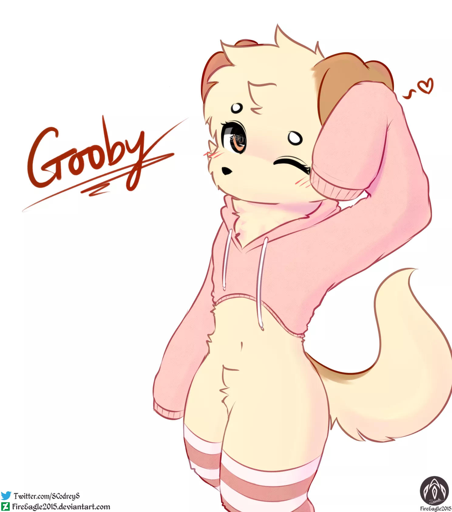 Goobie [Art gift for a friend on Twitter] (Art by me SCodreyS on Twitter) posted by FireEagle2015