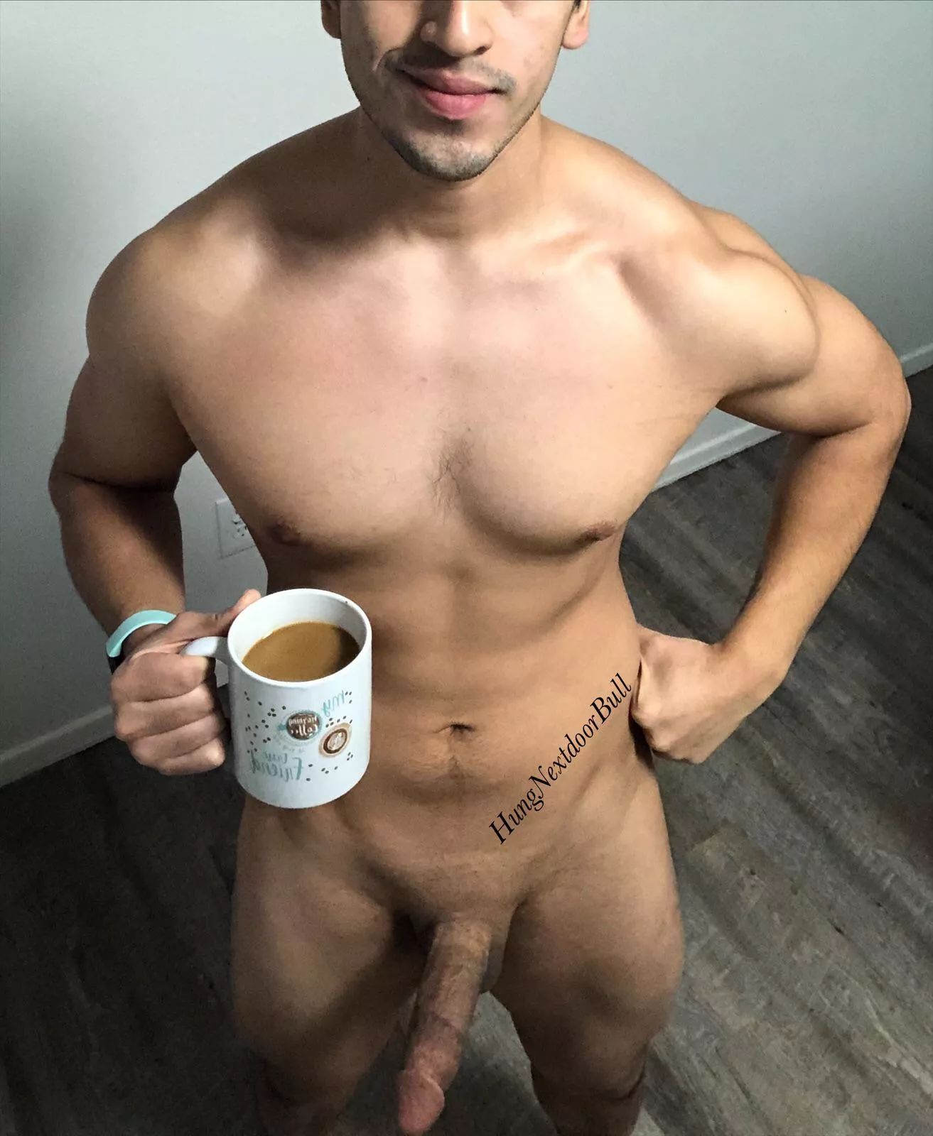 Good morning ☕️ posted by HungNextdoorBull