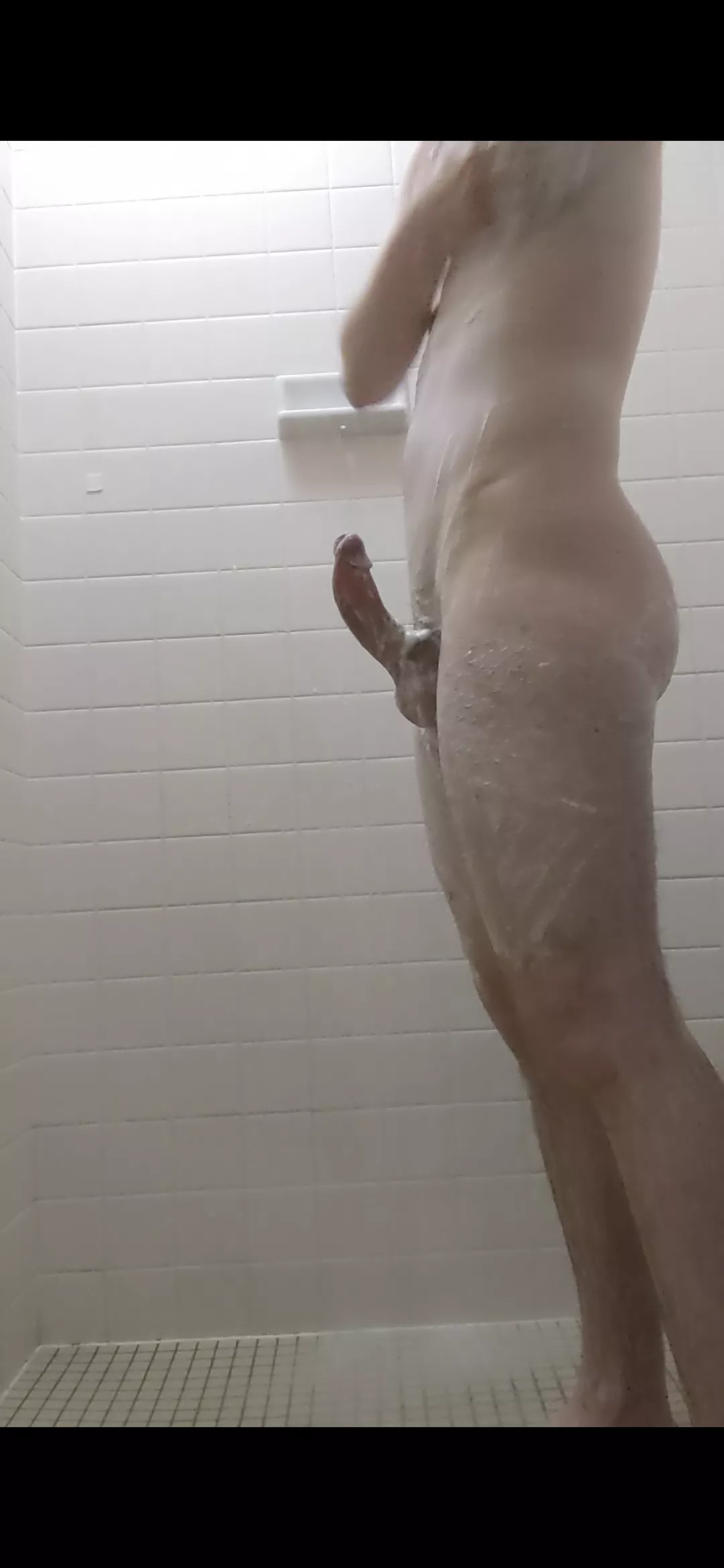 Got a little hard in the shower. What you think? posted by No-Swordfish7015