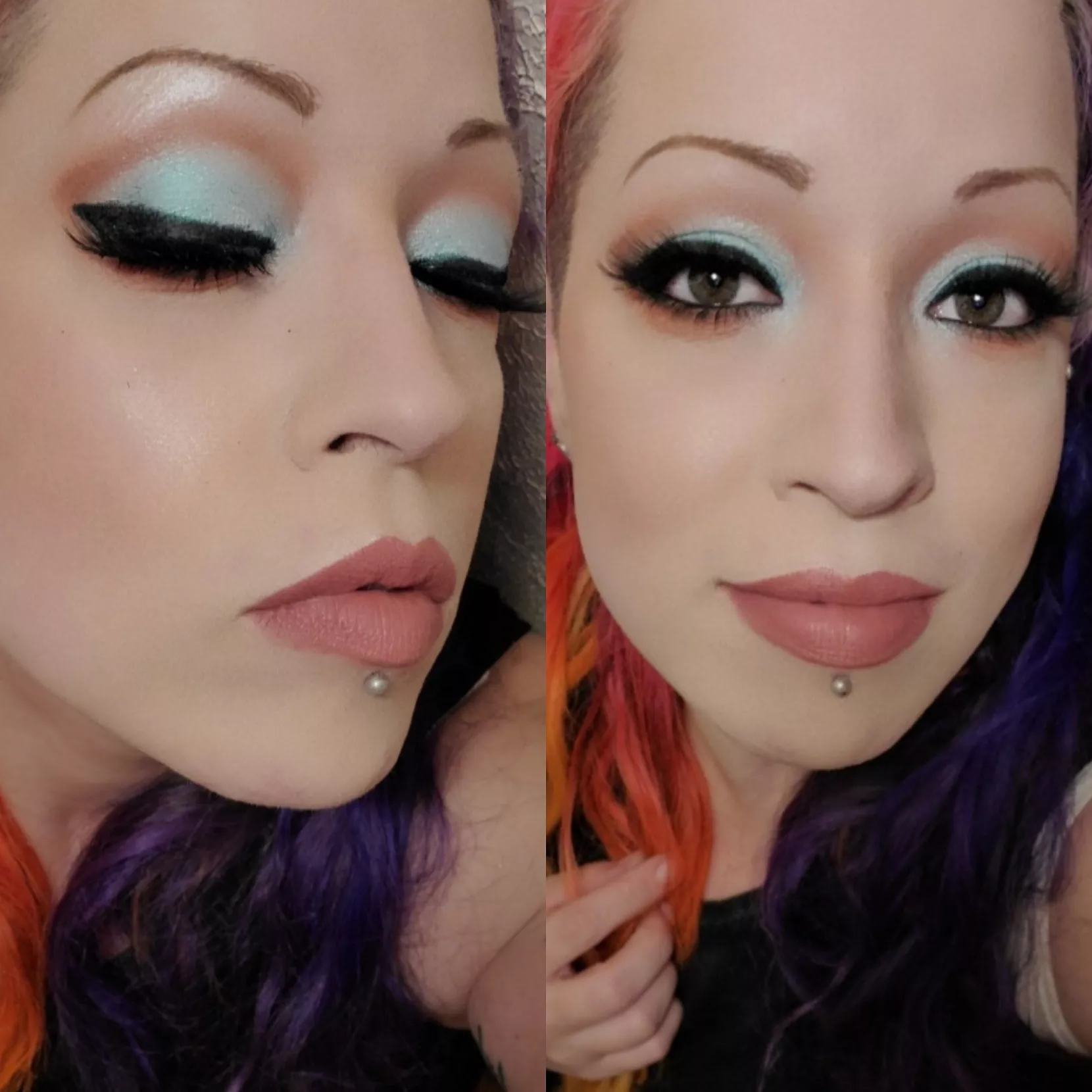 Got a new eye shadow palette in today and I couldn't wait to use it and share ðŸ˜˜ posted by lilmistressfluffy