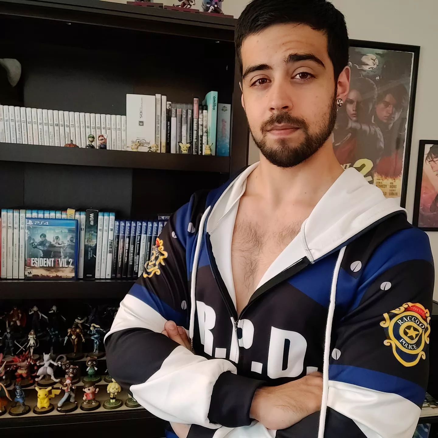 Got an RPD inspired hoodie from Resident Evil 2 <3 posted by Player_Michaelous