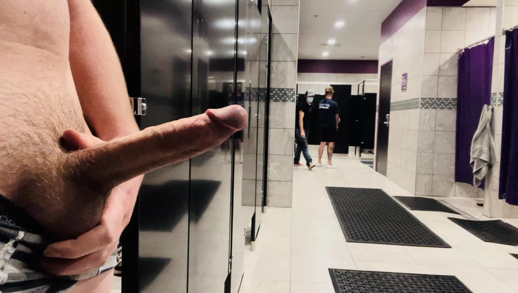 Got caught again in the Locker Room! Pm me for the video ðŸ˜‰ posted by Ok-Cap3716