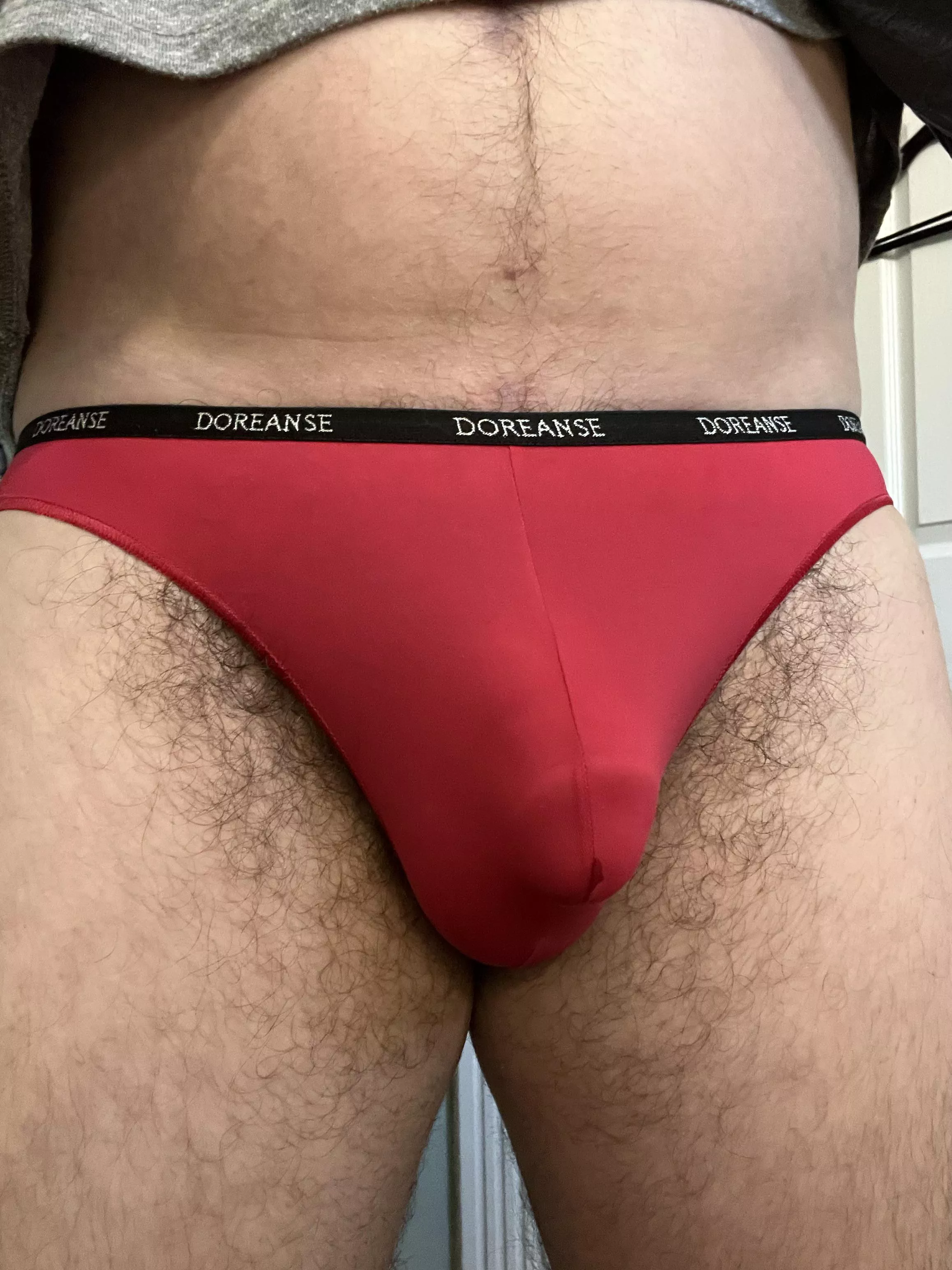 Got my first pair of bikini briefs. Thoughts? posted by Bushyguy67