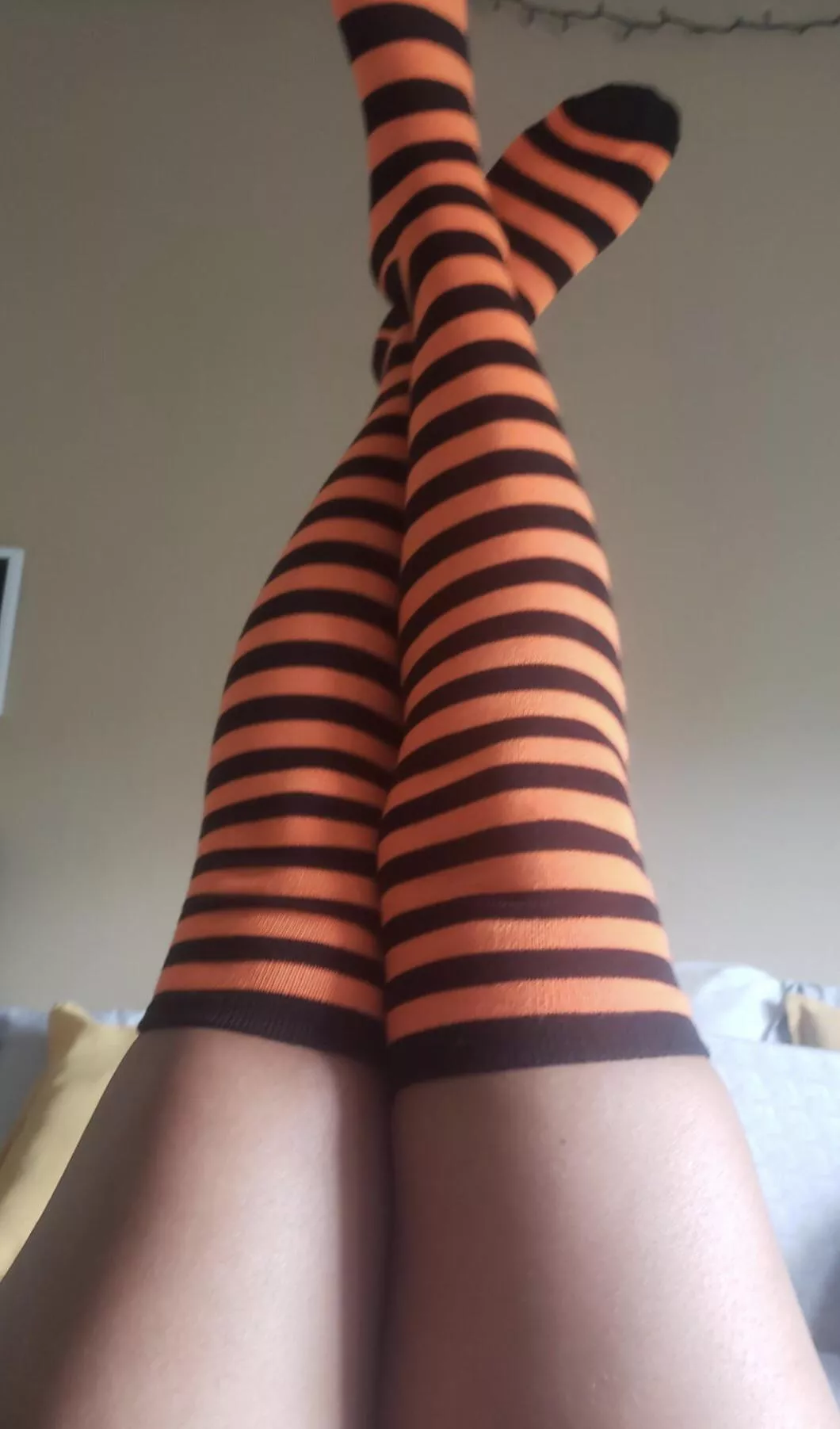 🧡💀Got myself some spooky socks💀🧡 posted by Assthetically_sexy