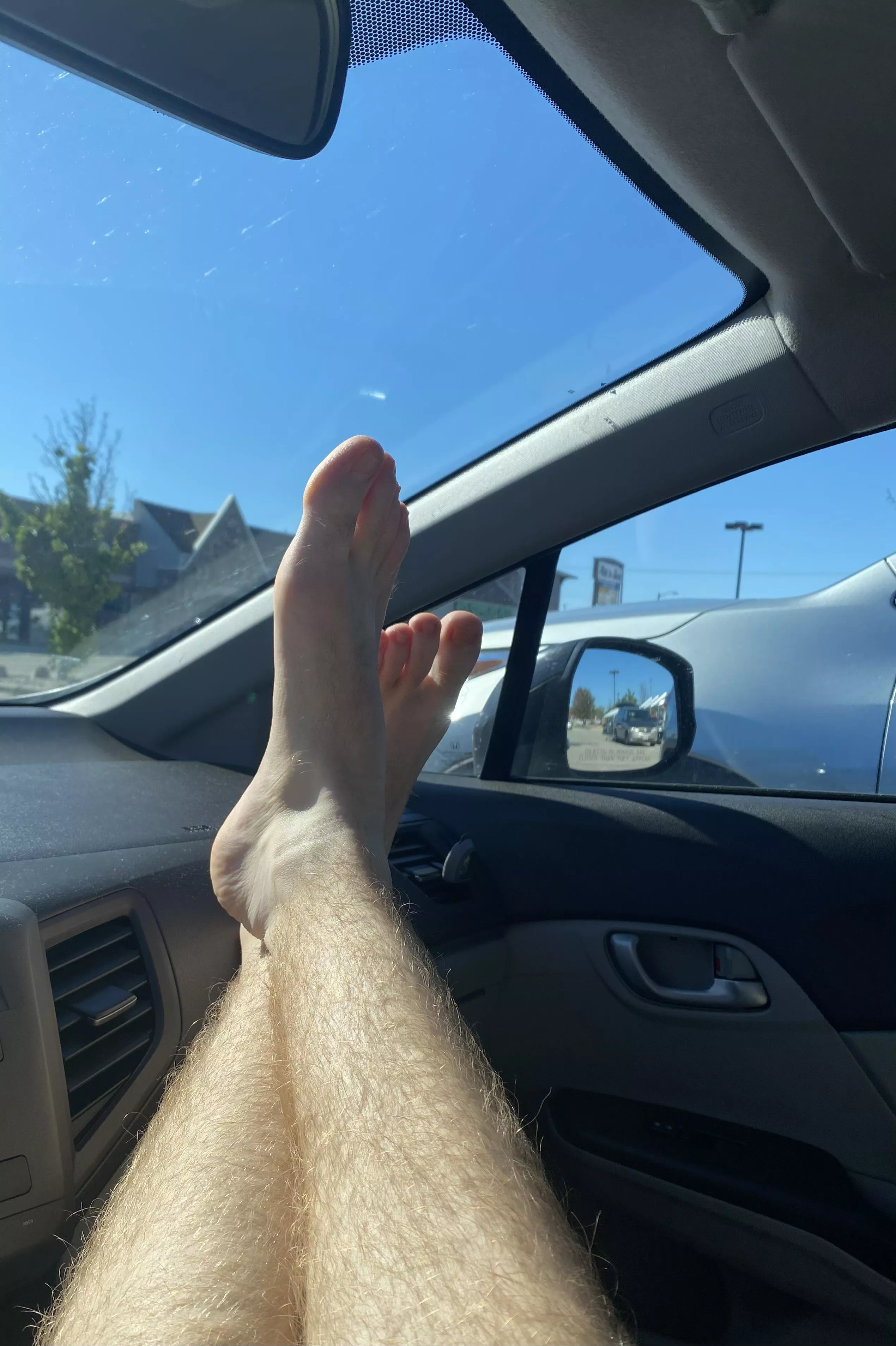 Got some sun today 🦶🏻☀️ posted by Tall_Difficulty_5675