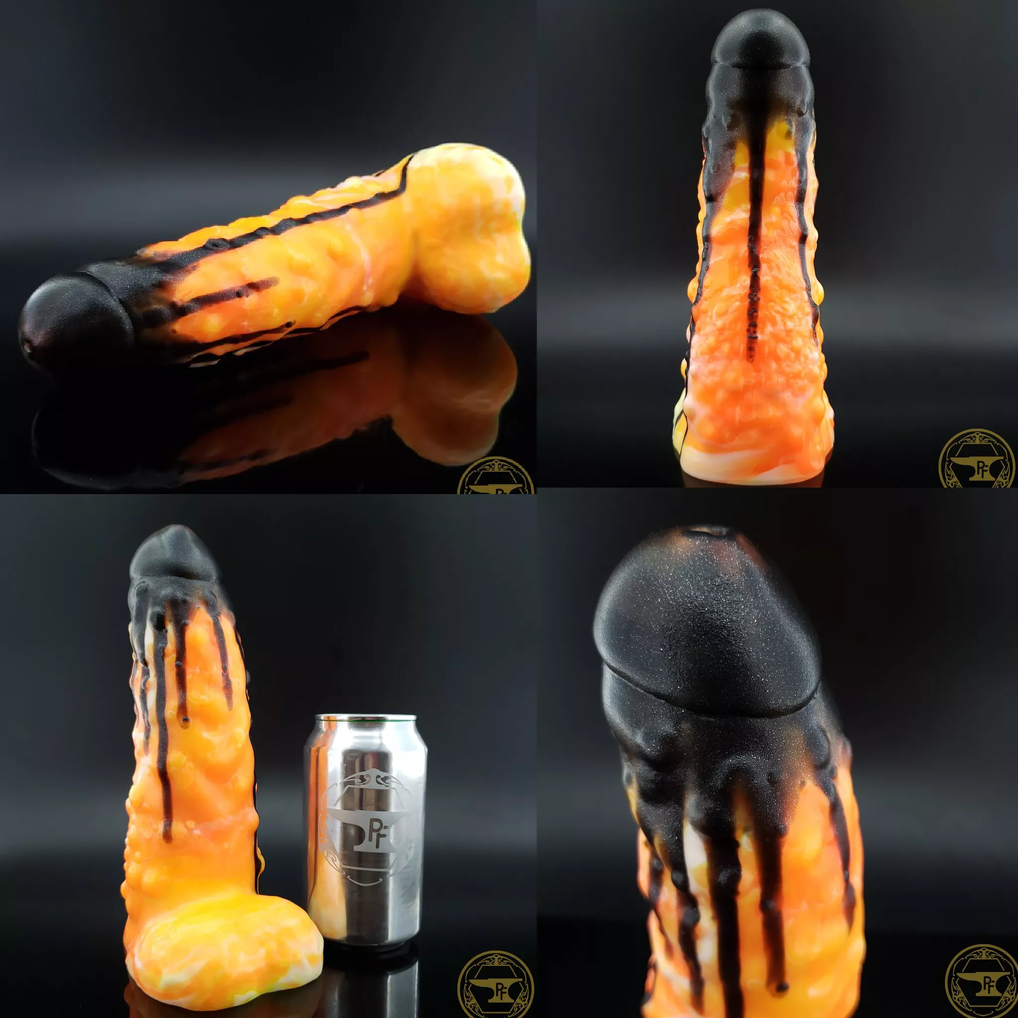 Got the FLAMING HOT large Troll I wanted from Pleasure Forge 🔥🧡 (really excited to try out this model!!) posted by midnightCrewMember